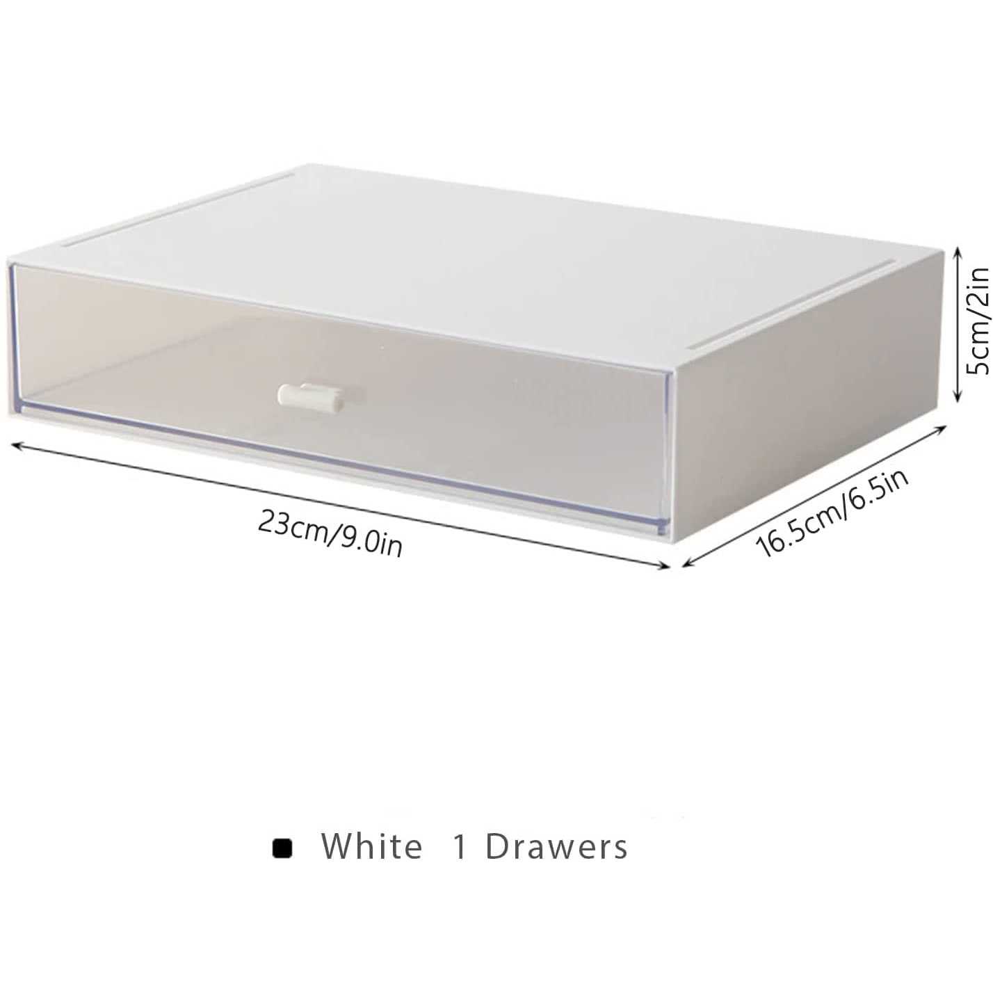 kulusion Desk Organizer with Storage Drawers Stackable - Image 4