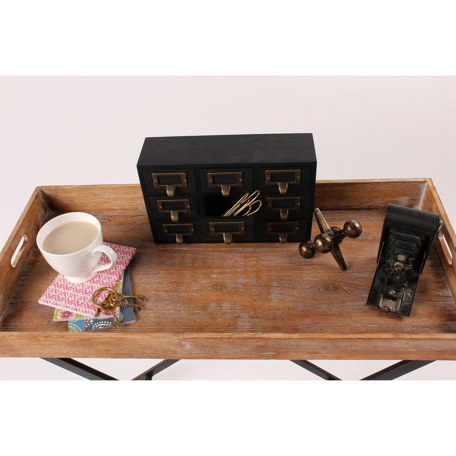 Kate and Laurel Apothecary Desktop Drawer Set - Image 3