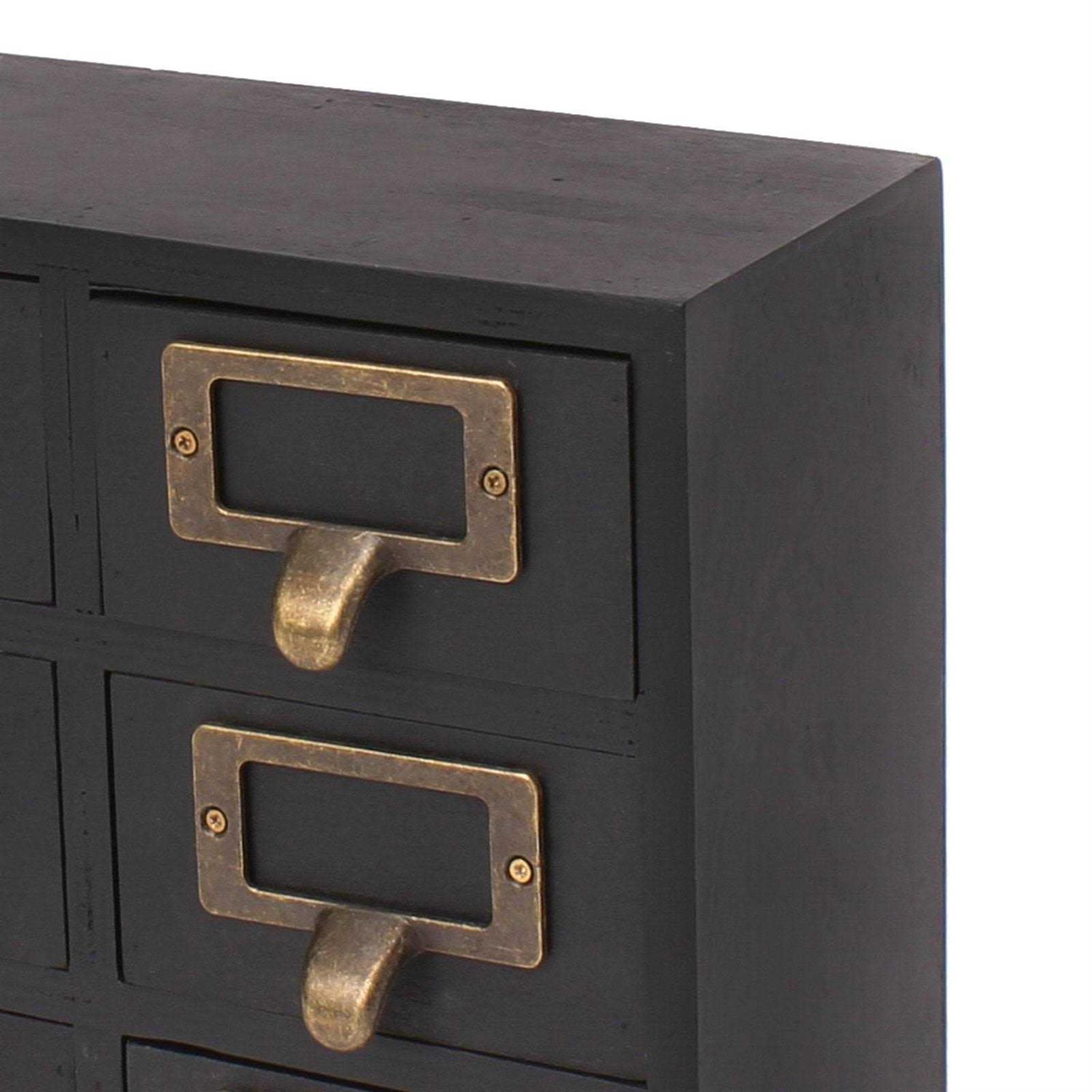 Kate and Laurel Apothecary Desktop Drawer Set - Image 4
