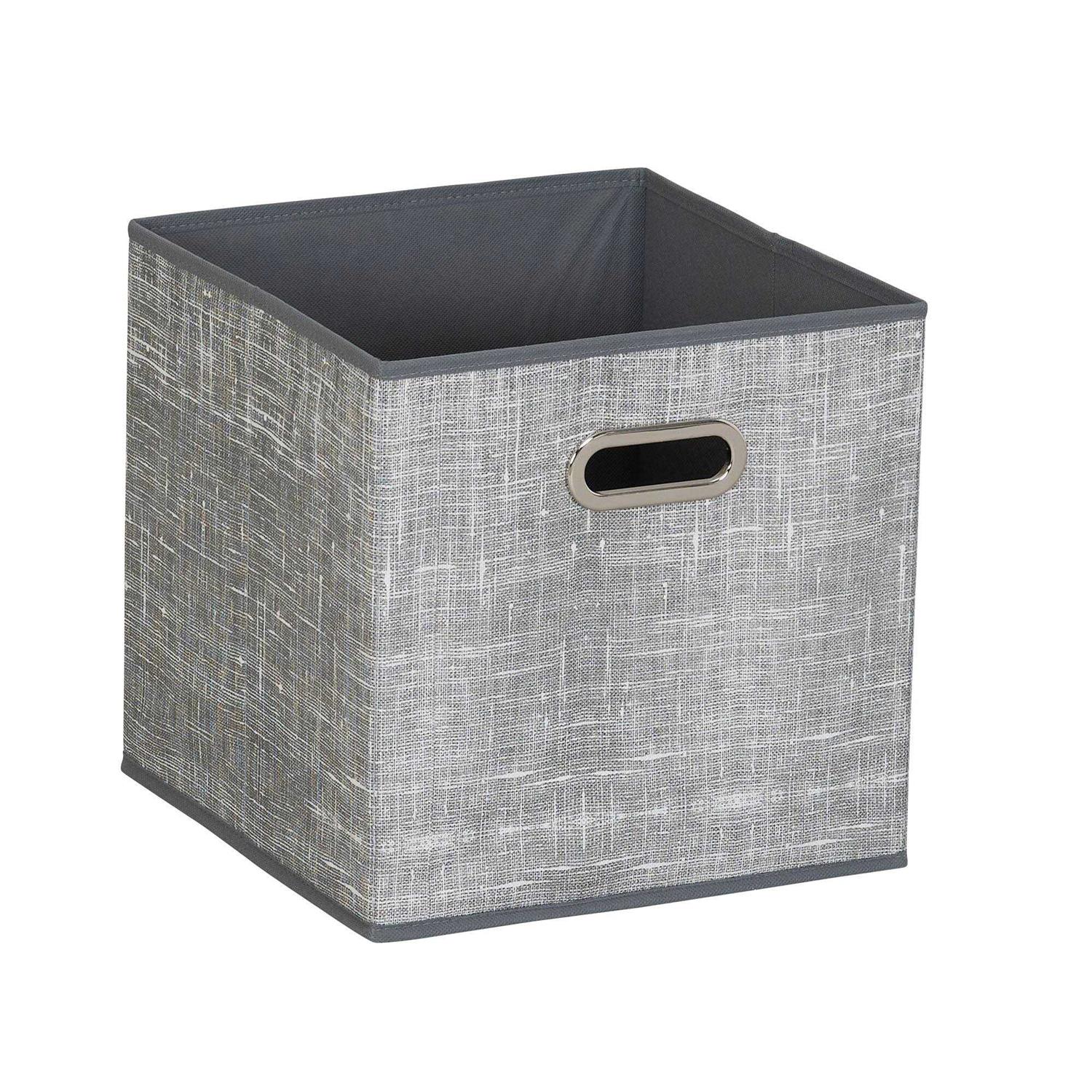 Household Essentials 6 ct Open Fabric Cube Storage Bins - Image 5