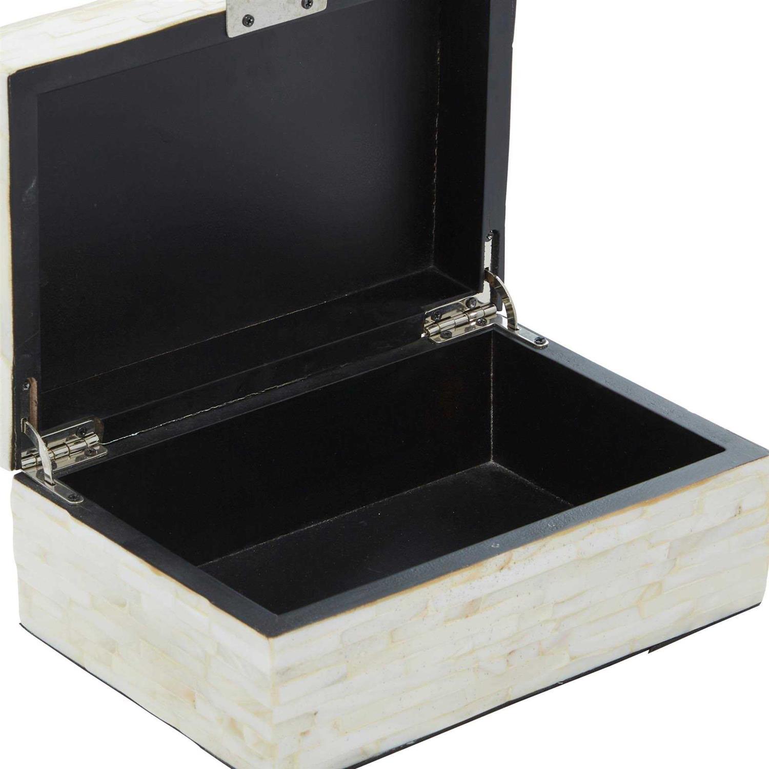 Mother of Pearl Inlay Box - Set of 2 - Image 4
