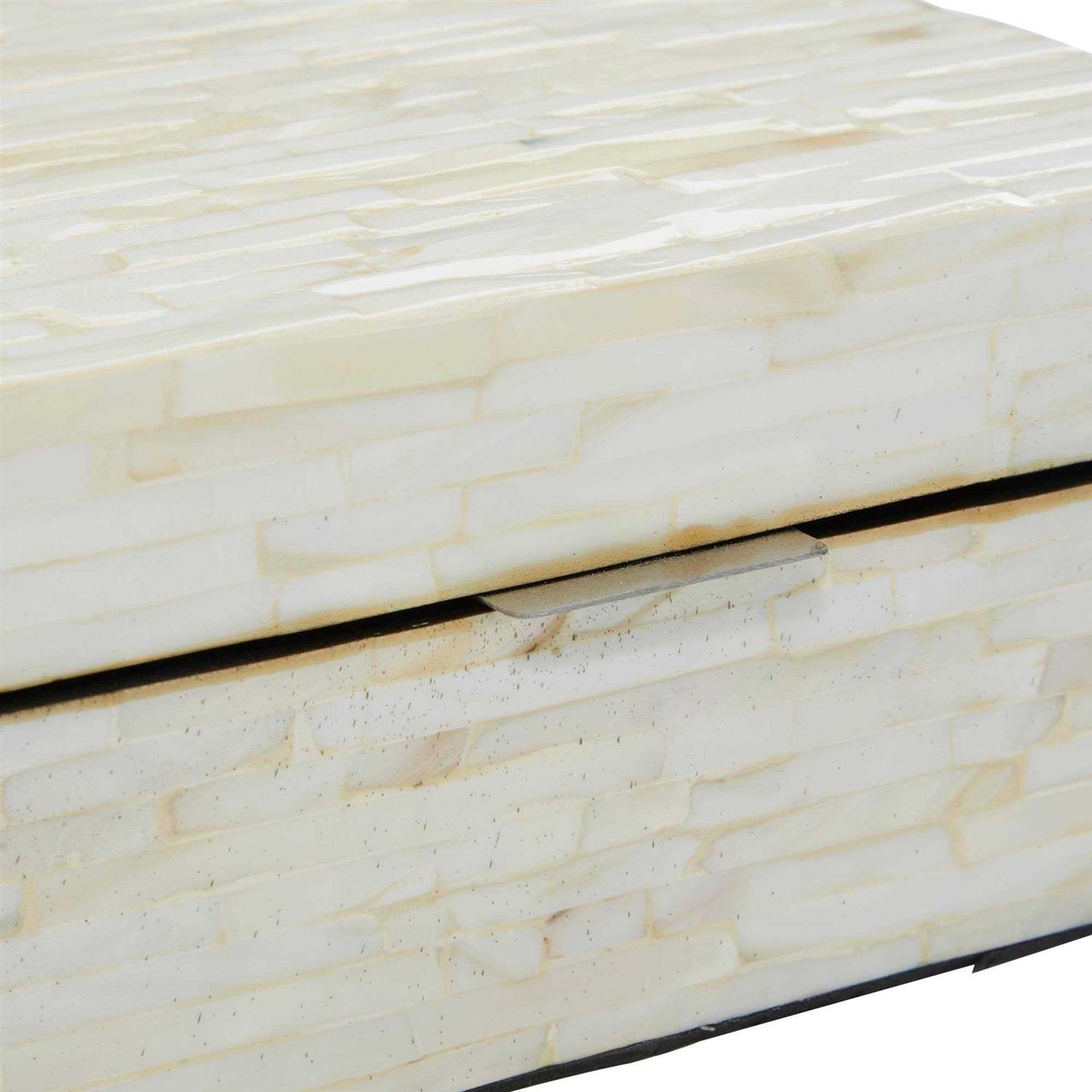 Mother of Pearl Inlay Box - Set of 2 - Image 5