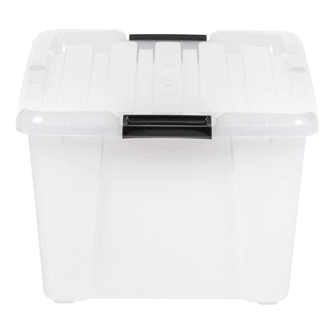 Iris45 Quart Plastic Storage Container Bin with Latching Lid - Image 4
