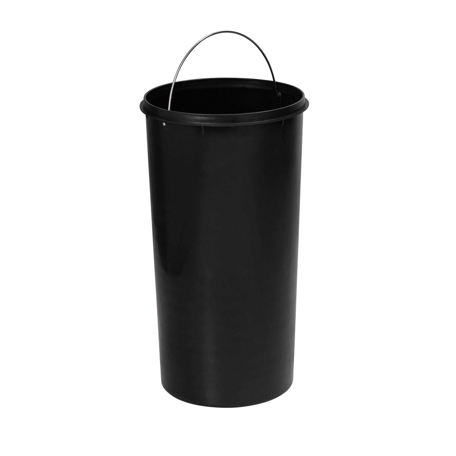 Honey-Can-Do 30L Retro Step Trash Can White - Image 4