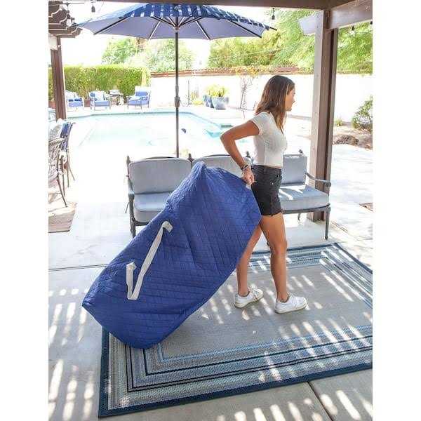 Simple Living Solutions Quilted Rolling Storage Bag - Image 2