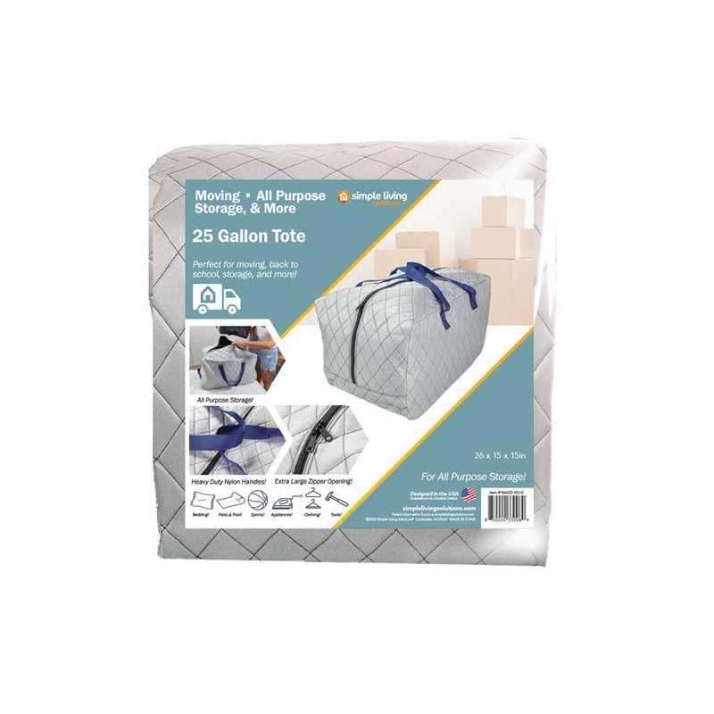 Simple Living Solutions Quilted Rolling Storage Bag - Image 2