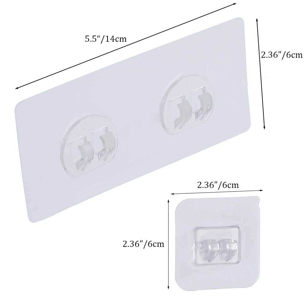 Laigoo 8 Pcs Replacement Adhesive Stickers Shower Caddy Corner - Image 2