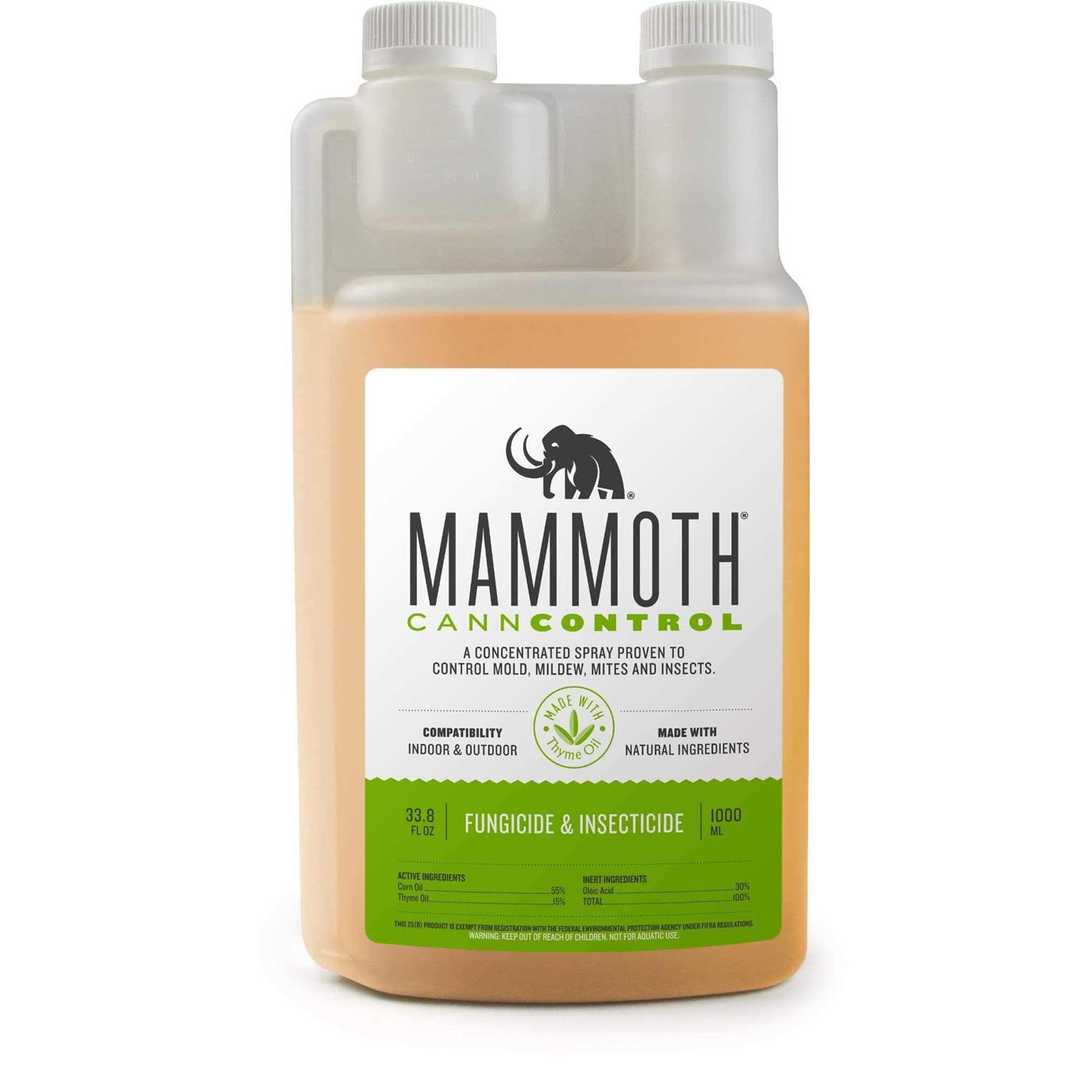 Mammoth Canncontrol Concentrated Insecticide Spray for Plants Organic Pesticides for Vegetable and Spider Mites Spray for Indoor Outdoor Plants