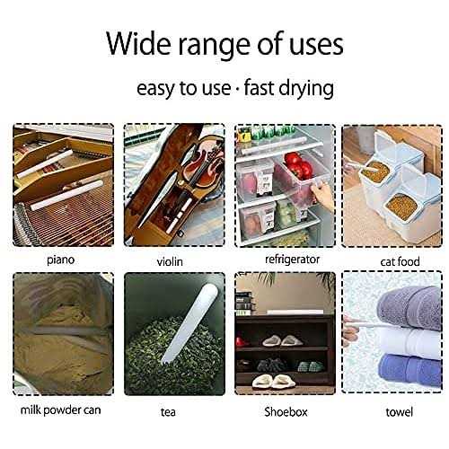 Rouly 5 Packs Diatom Drying Rod Stick Absorb Absorption Rod Desiccant Water Absorption Keep Dry Stick Deodorization Gift,Moisture-Proof Clothing - Image 4