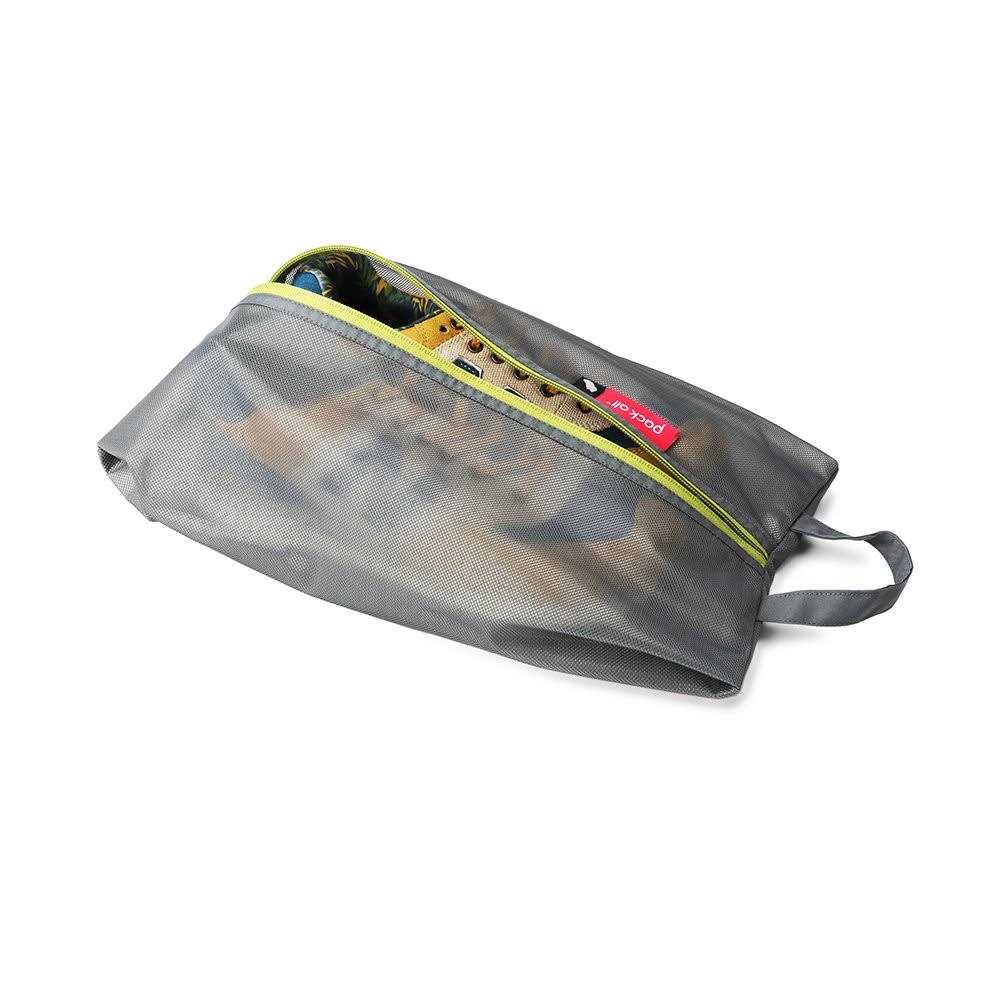 pack all Water Resistant Travel Shoe Bags, Shoe Storage Organizer Shoe Pouch with Zipper, for Men and Women - Image 4