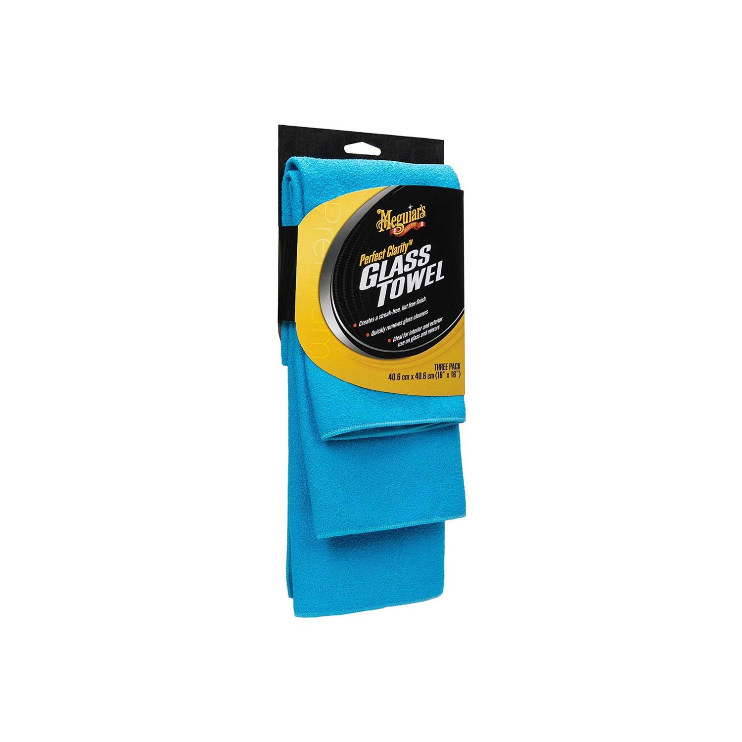 Meguiar's X190300 Perfect Clarity Glass Towels, Streak Free and Lint Free Finish - Image 4