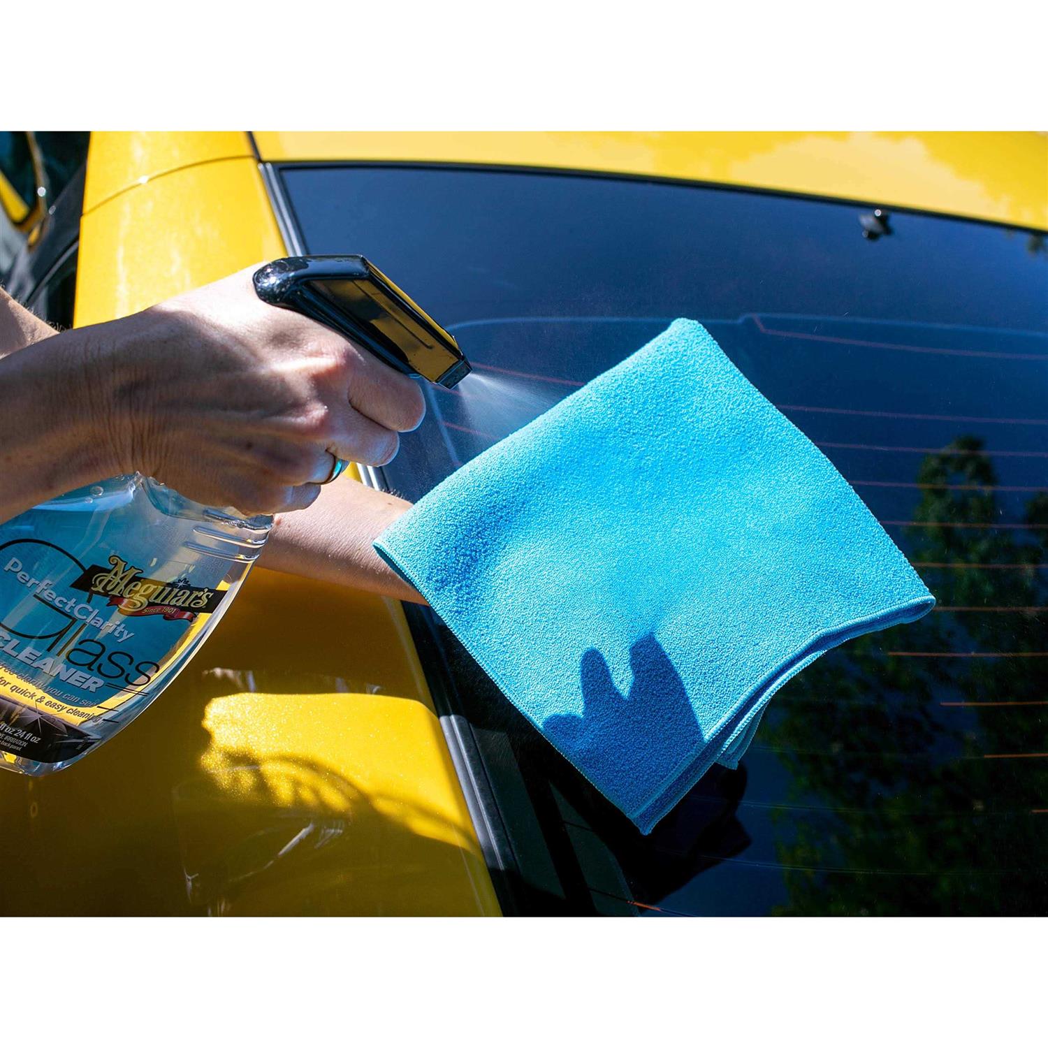 Meguiar's X190300 Perfect Clarity Glass Towels, Streak Free and Lint Free Finish - Image 5