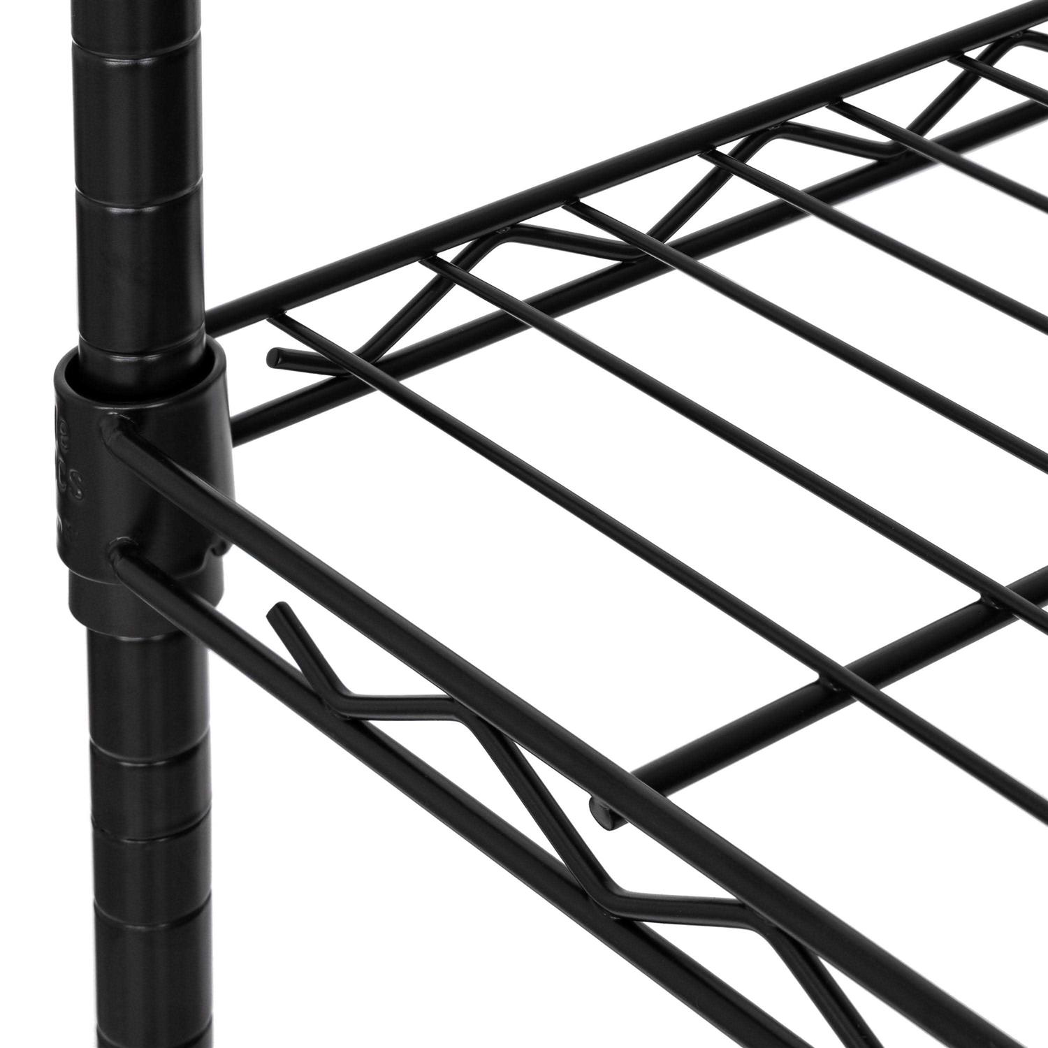 Seville Classics 5-Tier Steel Wire Shelving - Image 2