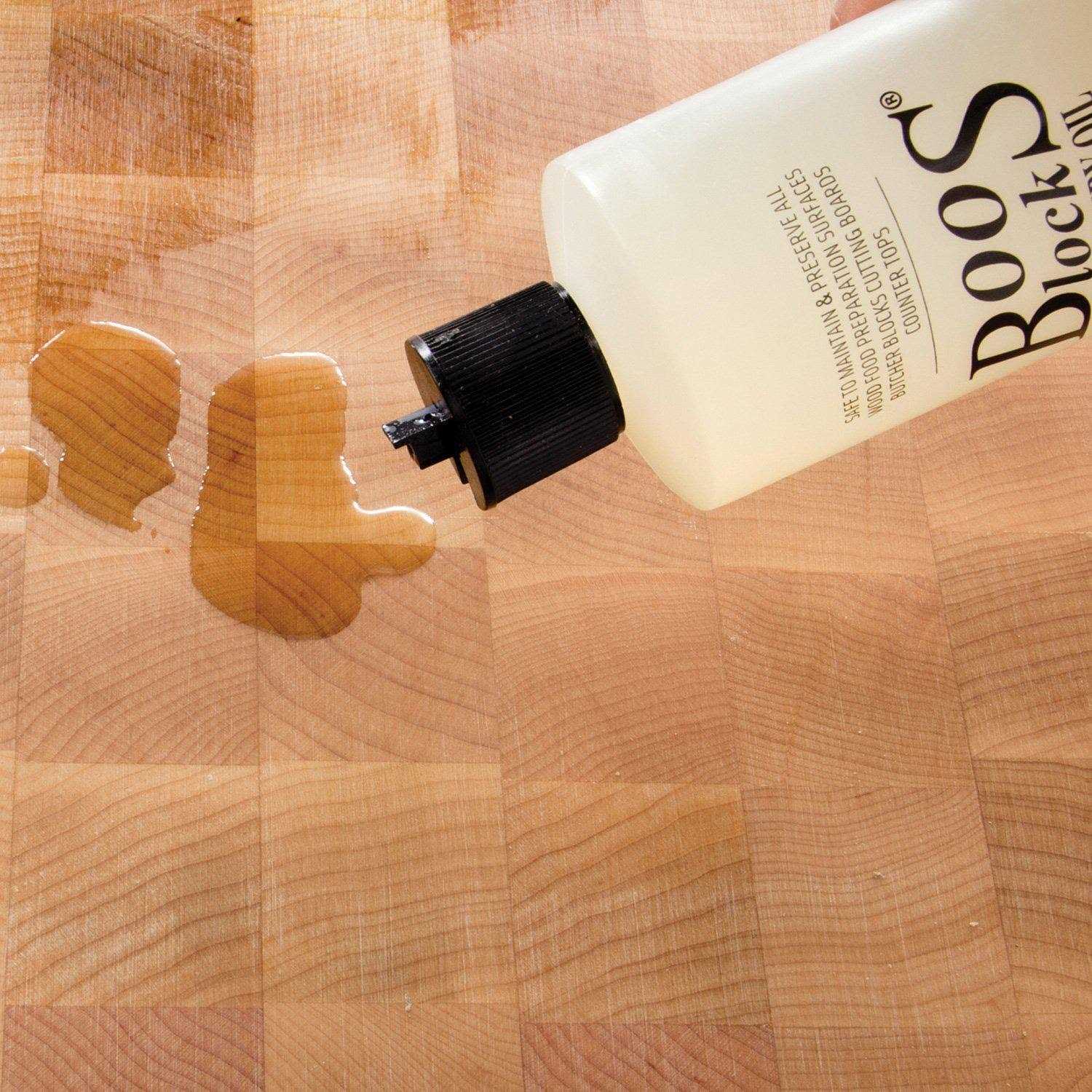 John Boos Block Cutting Board Care Set and Maintenance Oil - Image 3