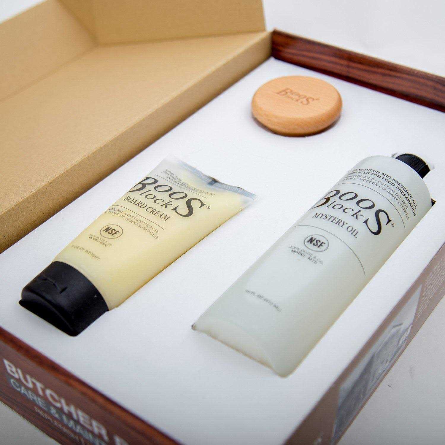 John Boos Block Cutting Board Care Set and Maintenance Oil - Image 4
