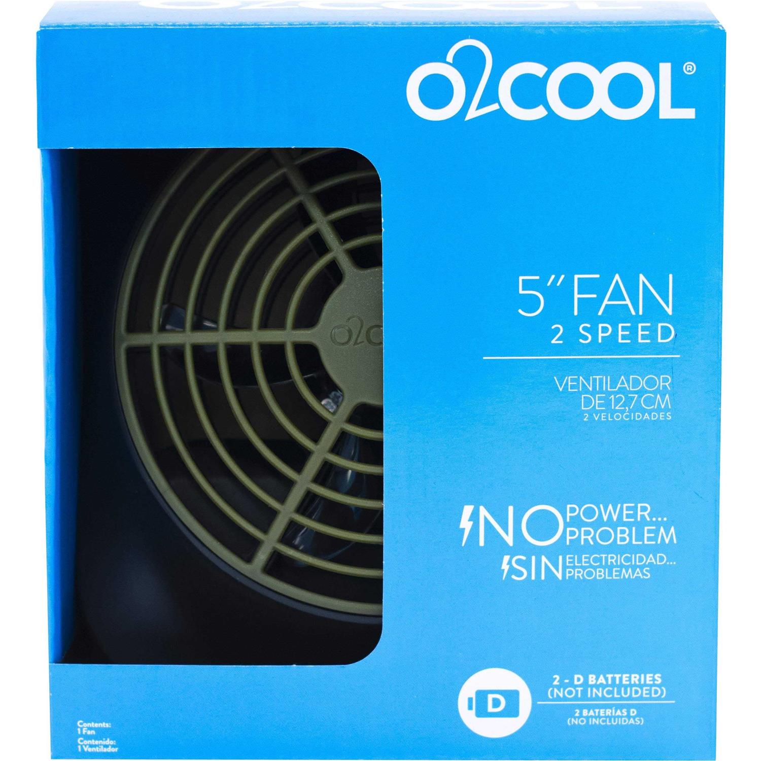 O2cool Battery Operated Portable Fan - Image 4
