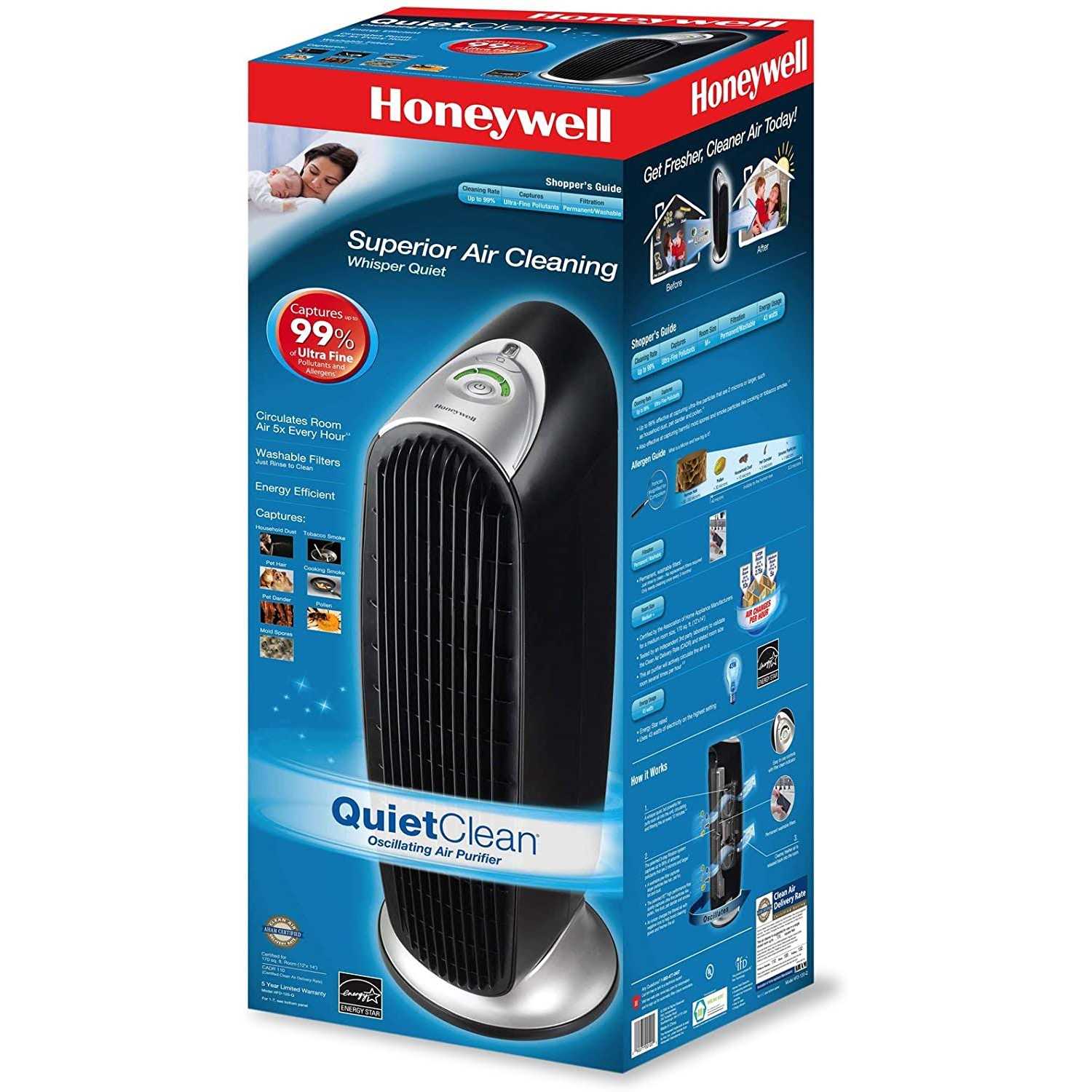 Honeywell QuietClean HFD-120-Q - Image 3