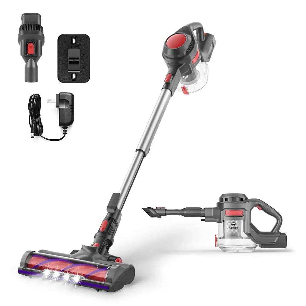 Moosoo Cordless Vacuum 4-in-1 Lightweight Stick Vacuum Cleaner - Image 2