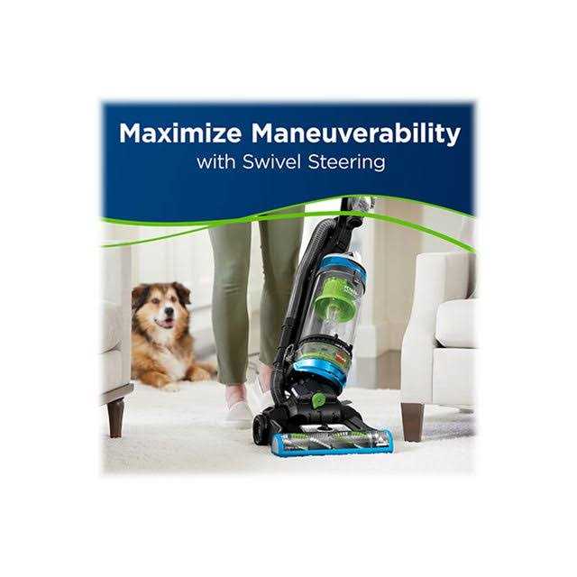 Bissell PowerClean Swivel Rewind Pet Upright Vacuum - Image 4