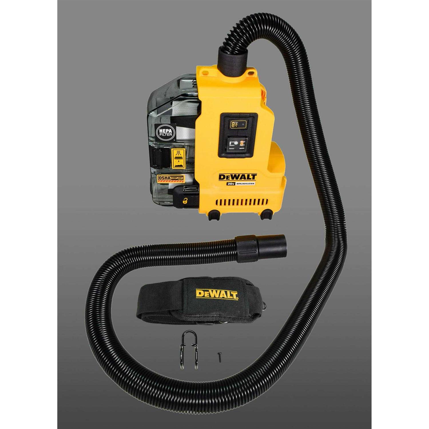 DEWALT DWH161B 20V MAX Brushless Universal Dust Extractor - Image 2