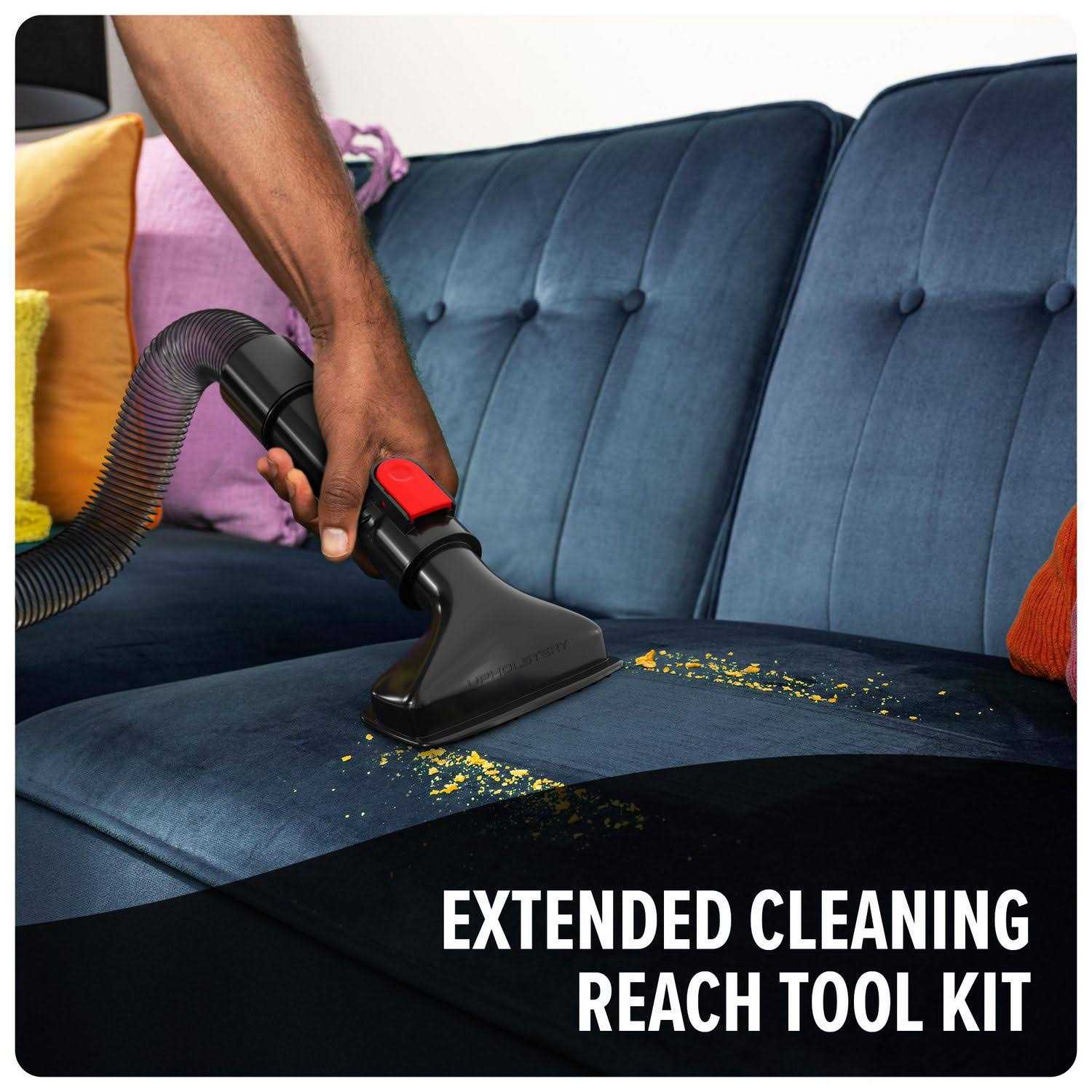 Dirt Devil Multi-Surface Extended Reach+ Bagless Upright Vacuum Cleaner UD76300V - Image 3