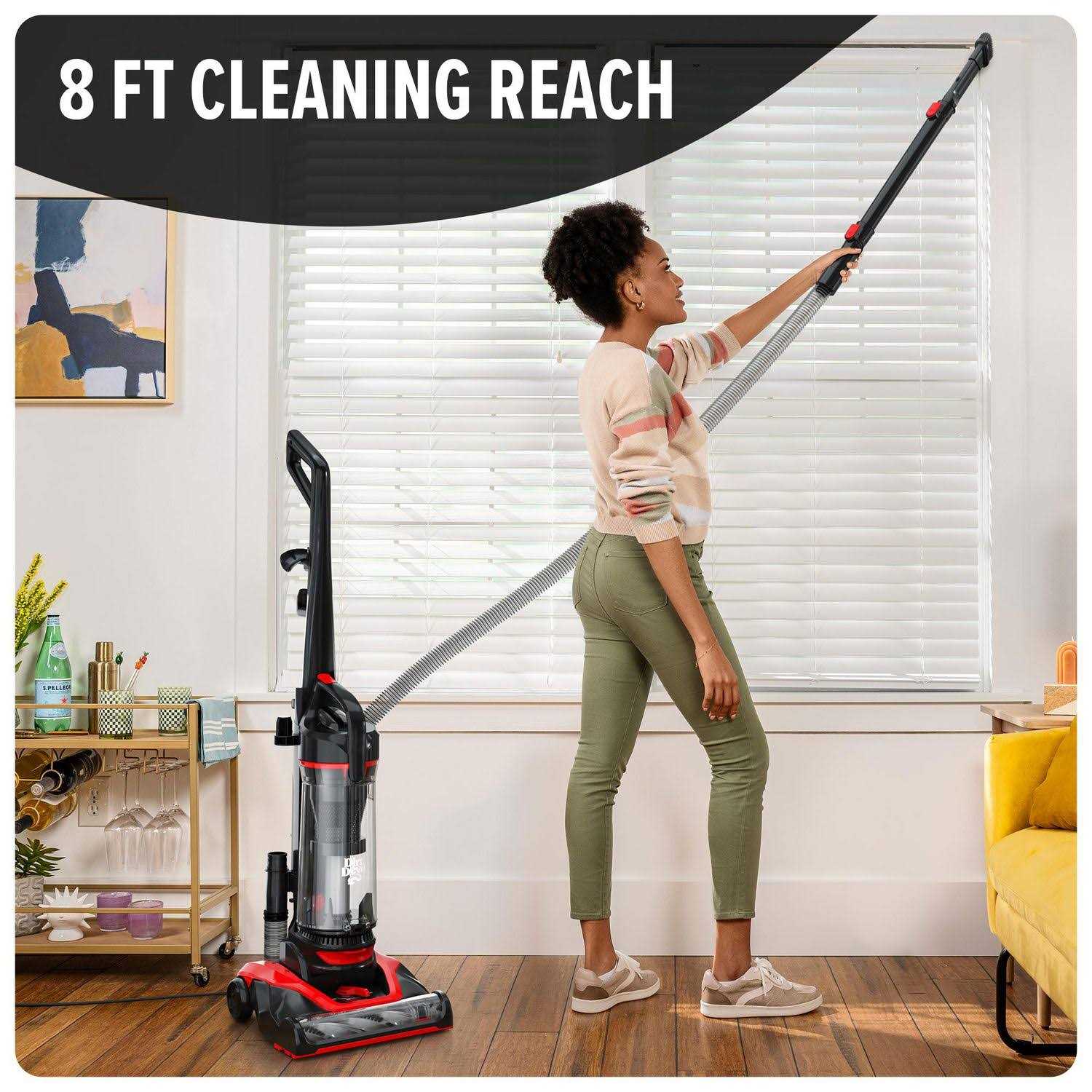 Dirt Devil Multi-Surface Extended Reach+ Bagless Upright Vacuum Cleaner UD76300V - Image 5