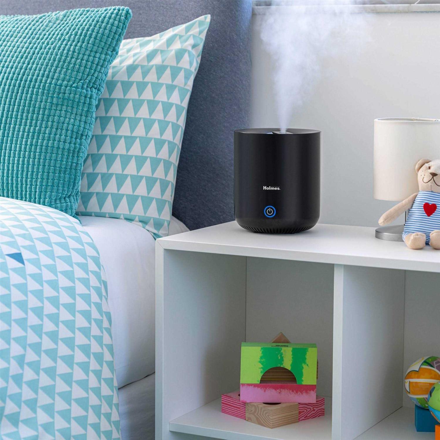 Holmes 0.36gal Antimicrobial Top Fill Ultrasonic Cool Mist Humidifier - Image 3