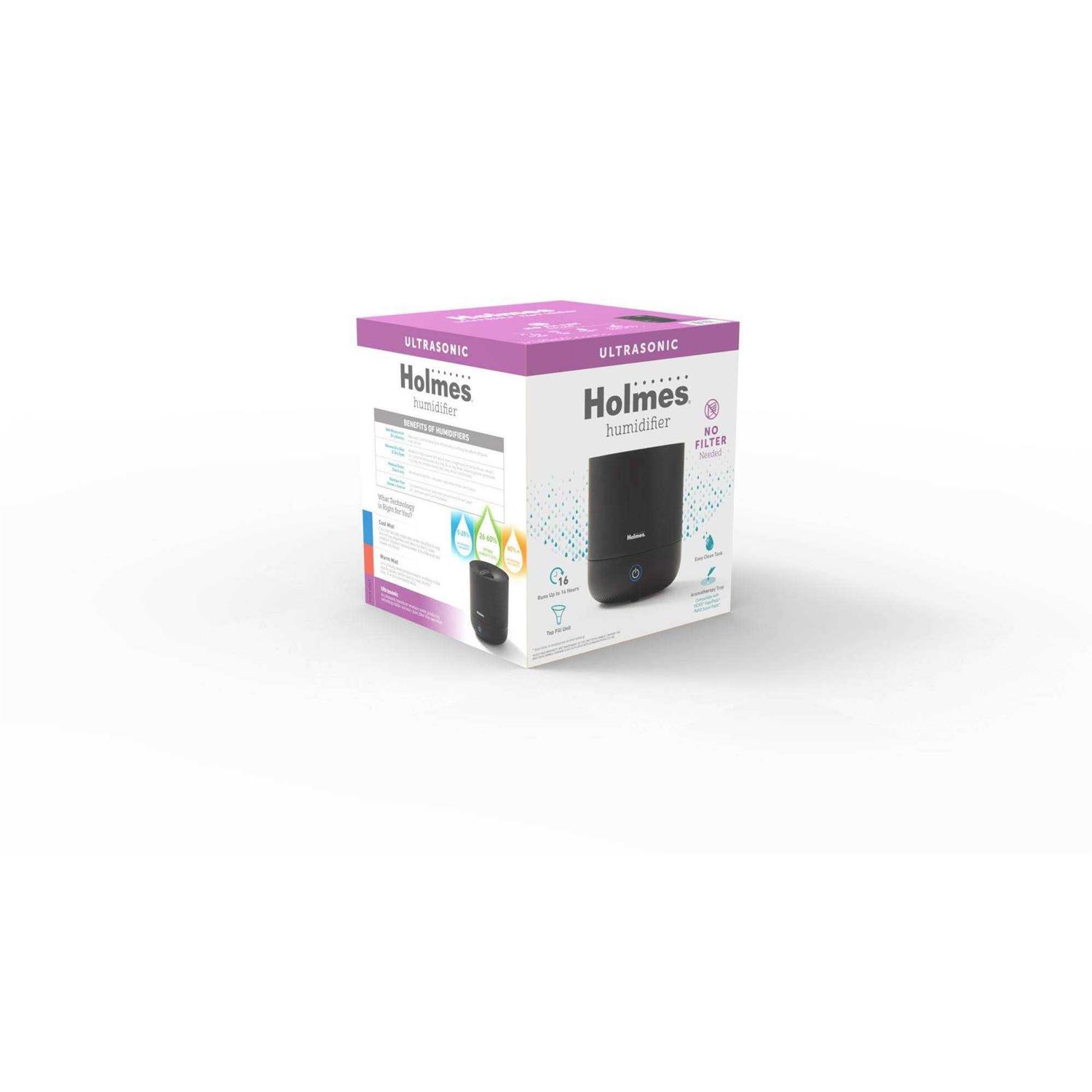 Holmes 0.36gal Antimicrobial Top Fill Ultrasonic Cool Mist Humidifier - Image 4
