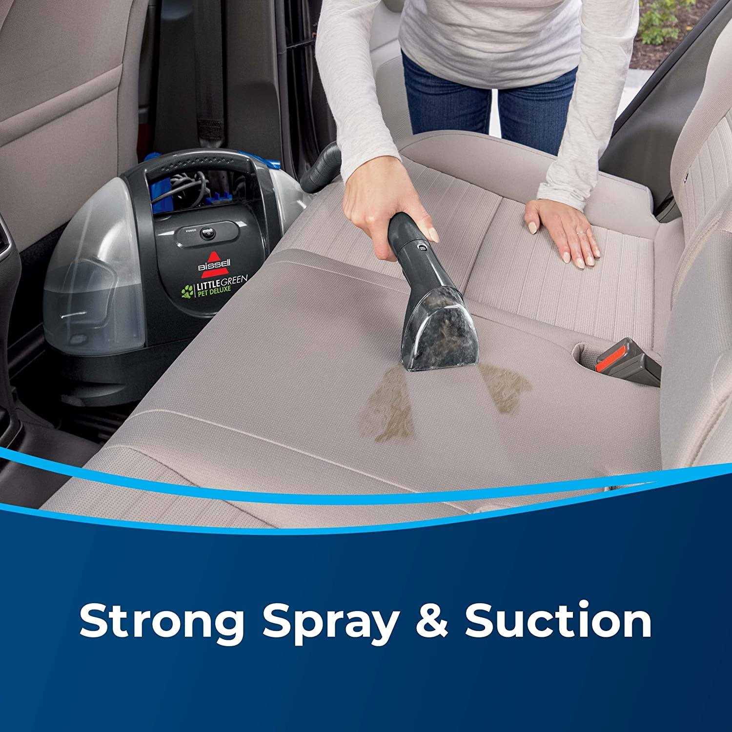 Bissell Little Green Pet Deluxe Portable Carpet Cleaner - Image 5