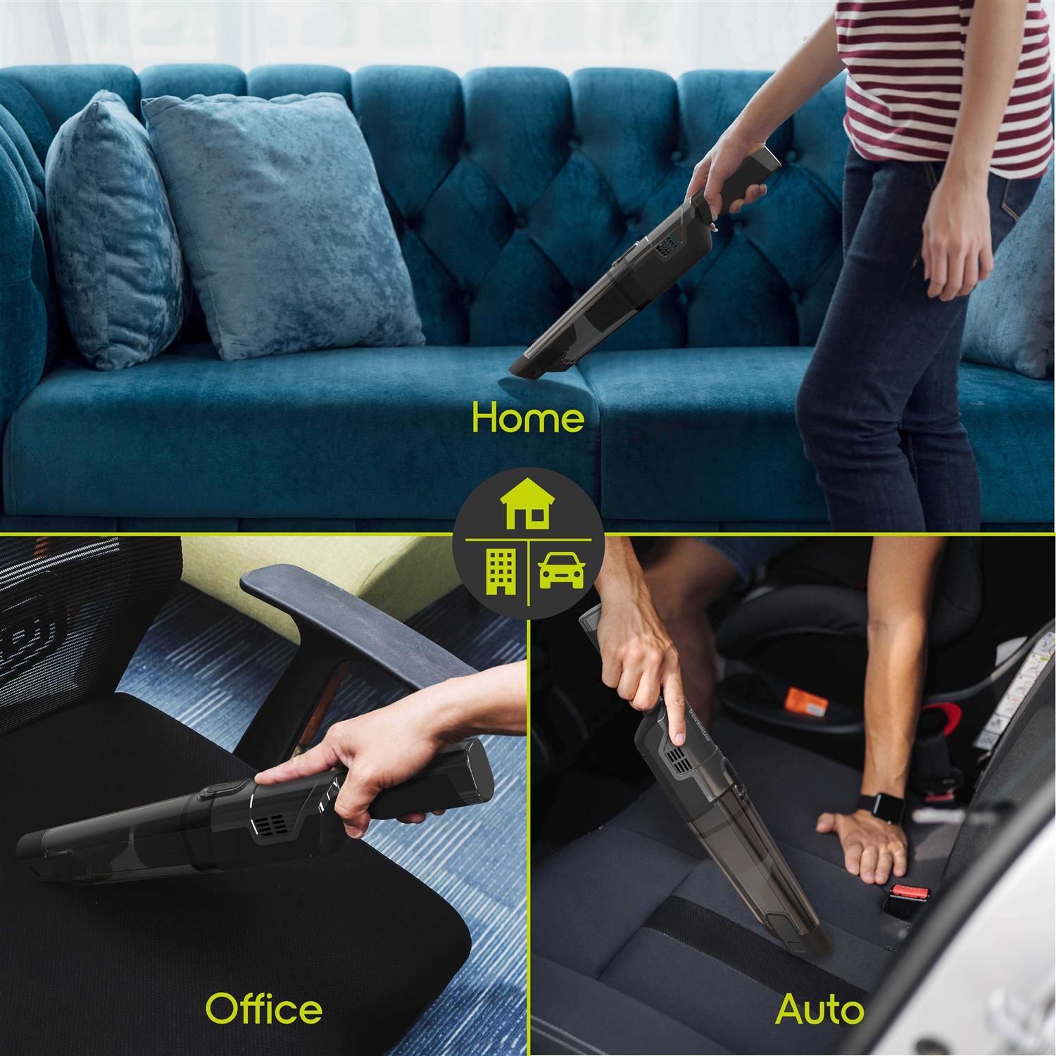 Ionvac PowerMax Multi-Surface USB Charging 5V Cordless Handheld Vacuum Cleaner - Image 3