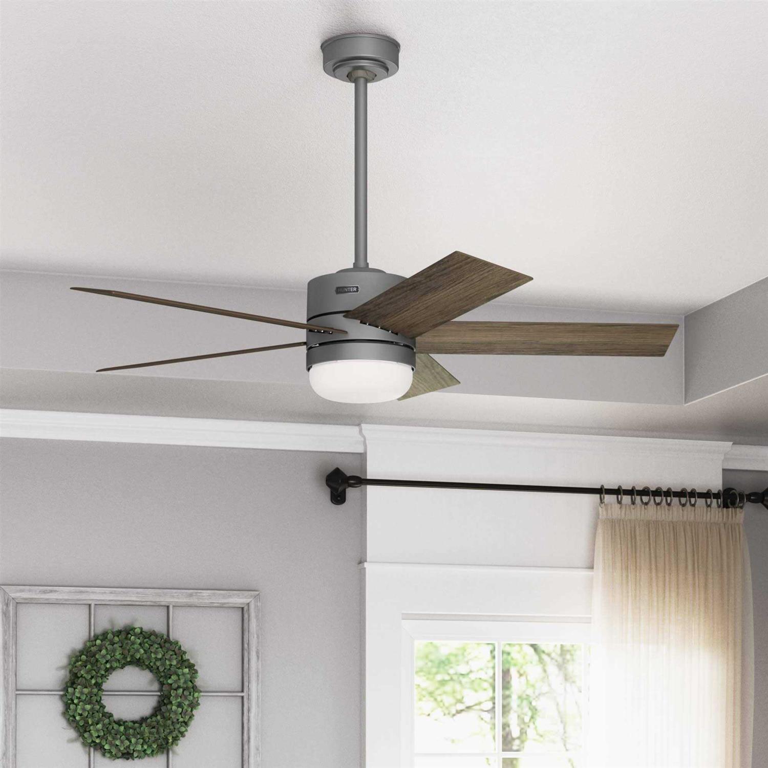 Hunter Interface with Led Light 52 inch Indoor Smart Fan - Image 3