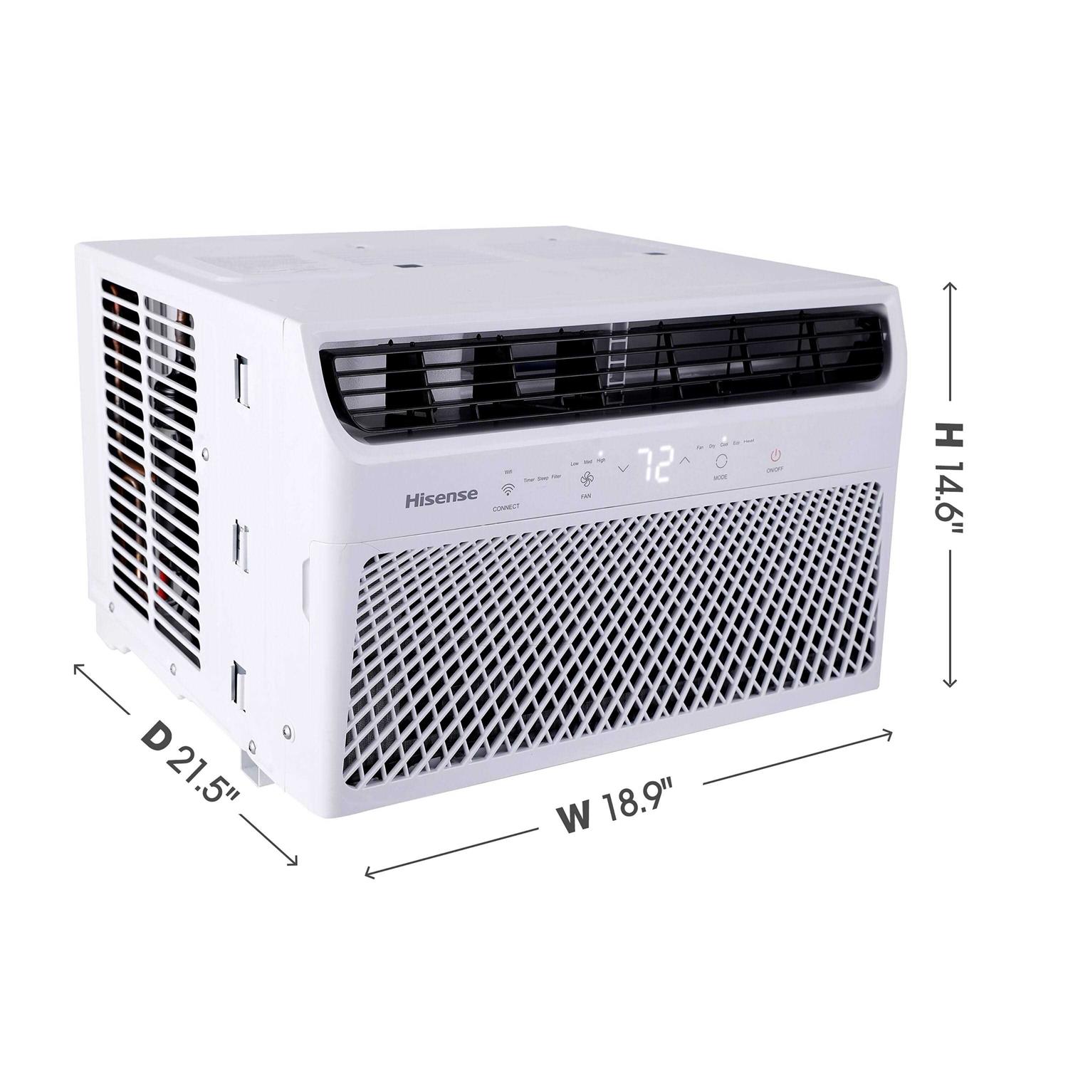 Hisense 700-sq ft Window Air Conditioner with Remote ENERGY STAR Wi-Fi enabled AW1422 - Image 2