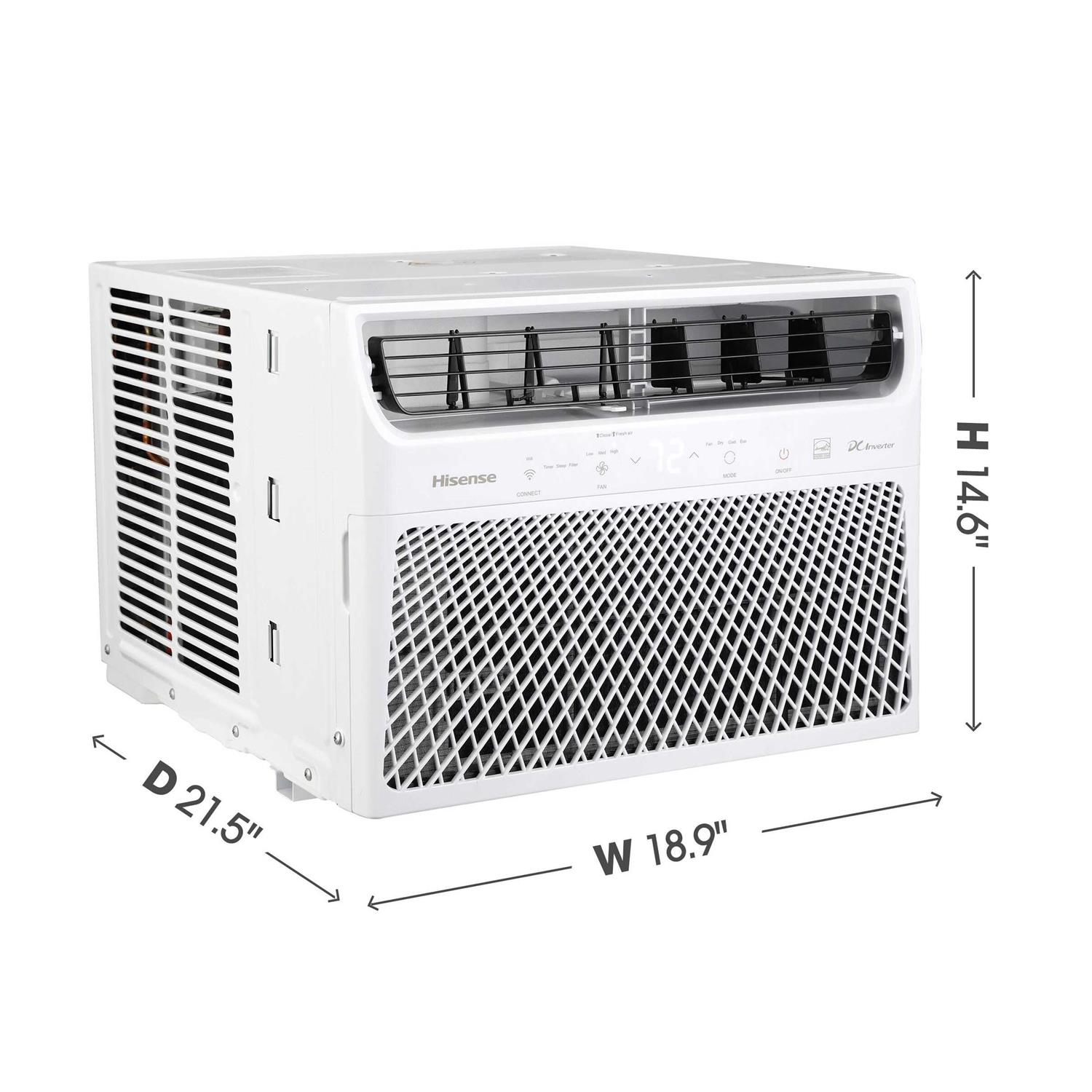 Hisense 700-sq ft Window Air Conditioner with Remote ENERGY STAR Wi-Fi enabled AW1422 - Image 3