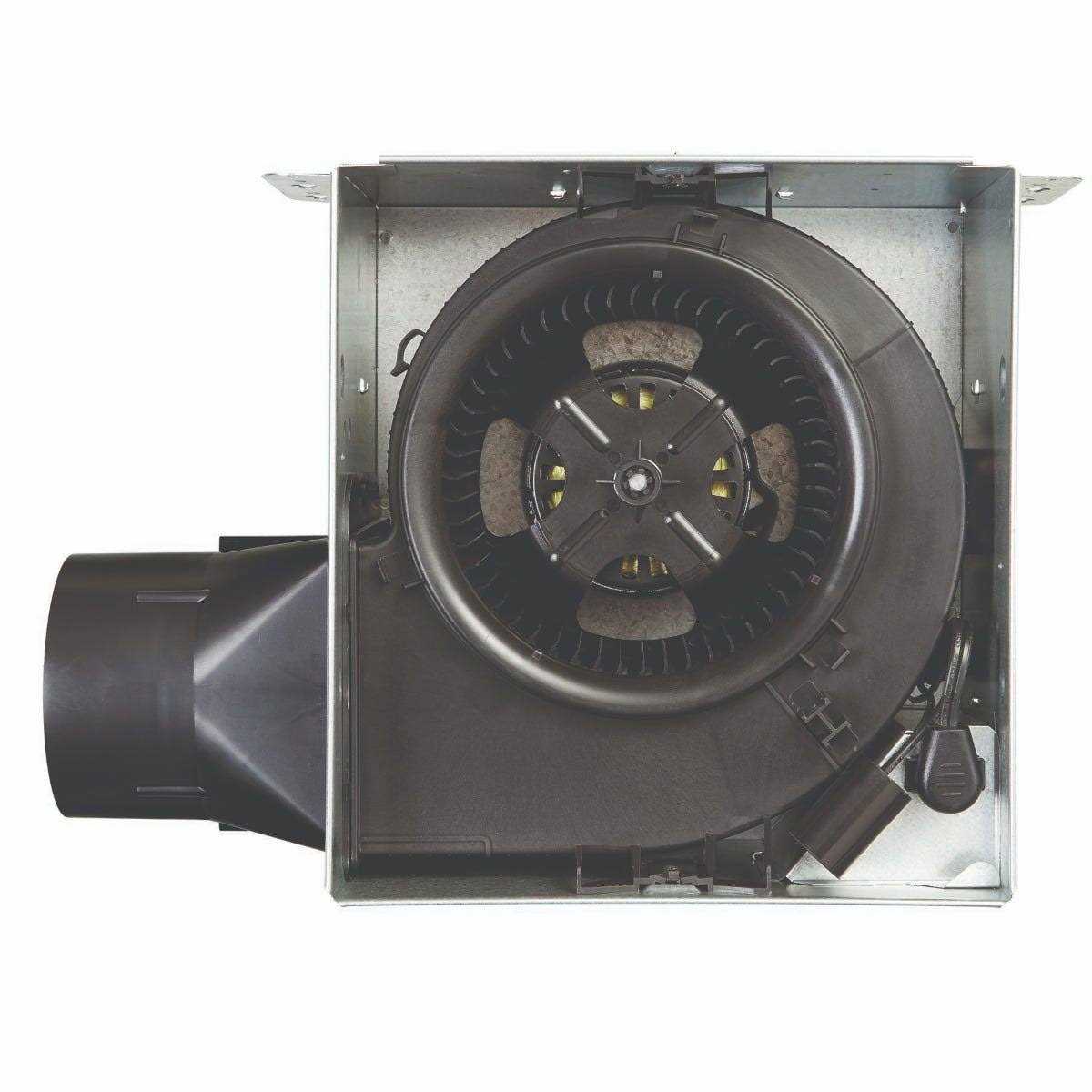 Broan-NuTone Roomside Series 80 CFM Ceiling Bathroom Exhaust Fan with ...