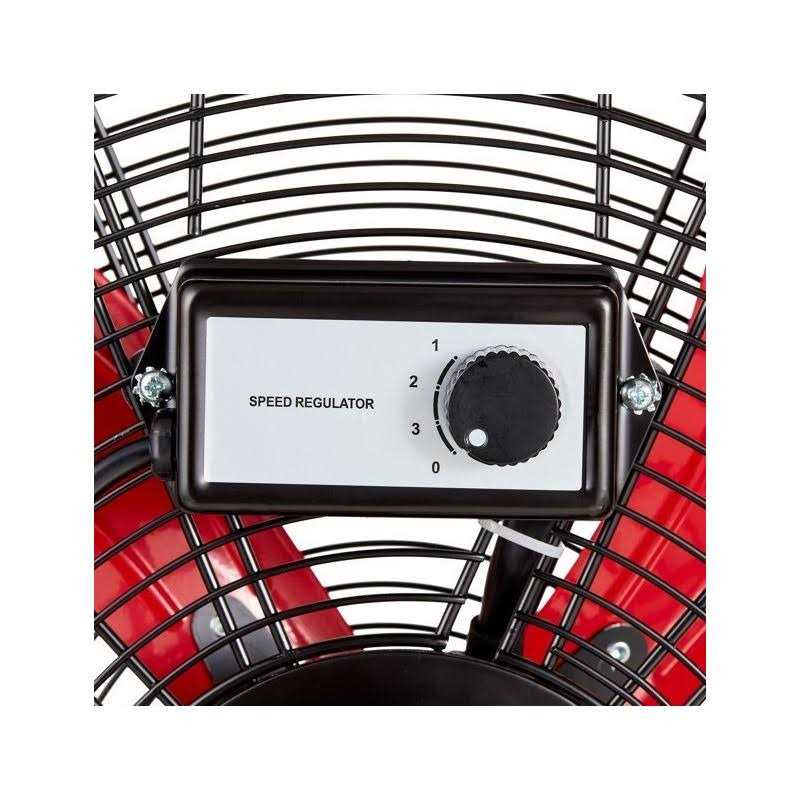 Mainstays 20-Inch 3-Speed High Velocity Steel Floor Fan - Home & Office ...