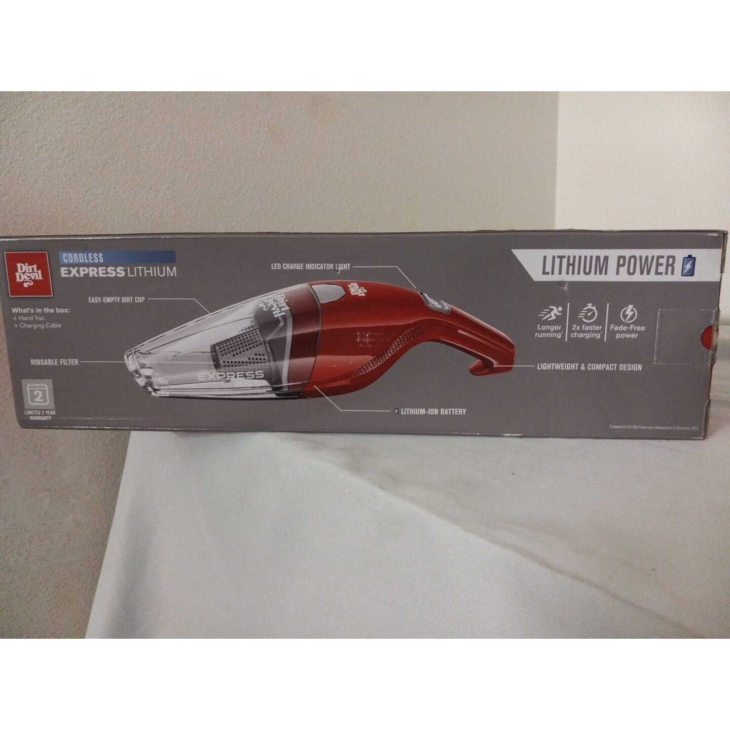 Dirt Devil Express Lithium Cordless Hand Vacuum - Image 5