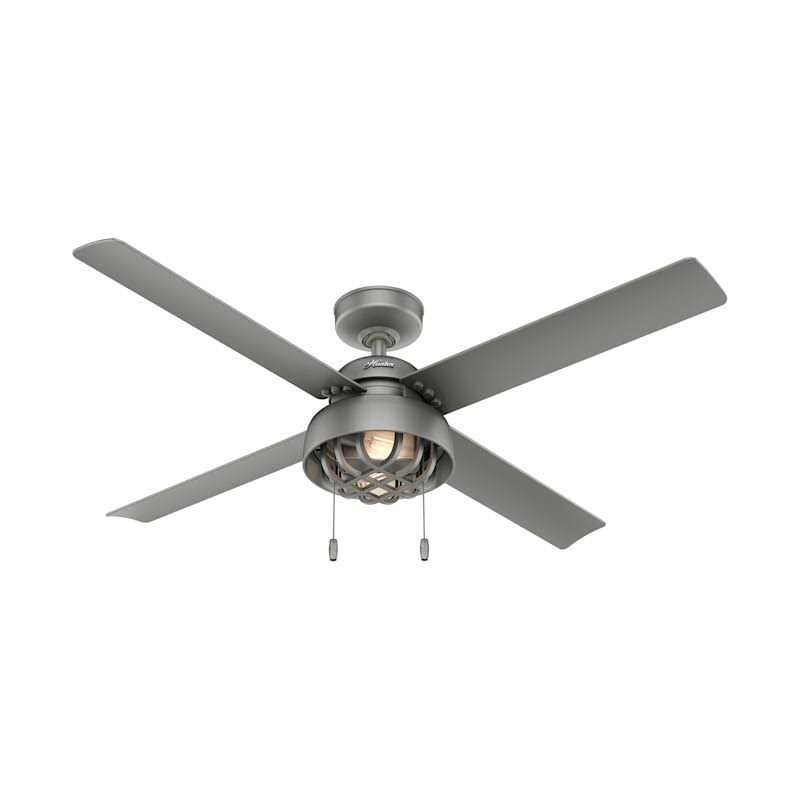 Hunter Fan Spring Mill Outdoor Ceiling Fan with Light 50339