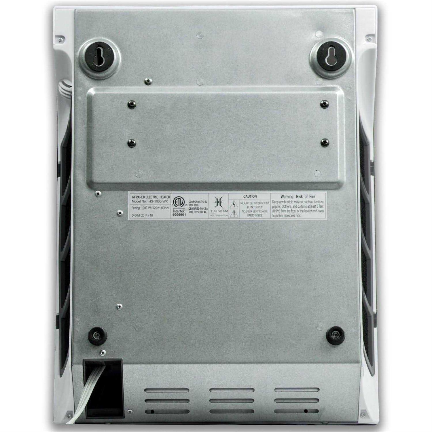 Heat Storm Deluxe Infrared Wall Heater HS-1000-X - Image 2
