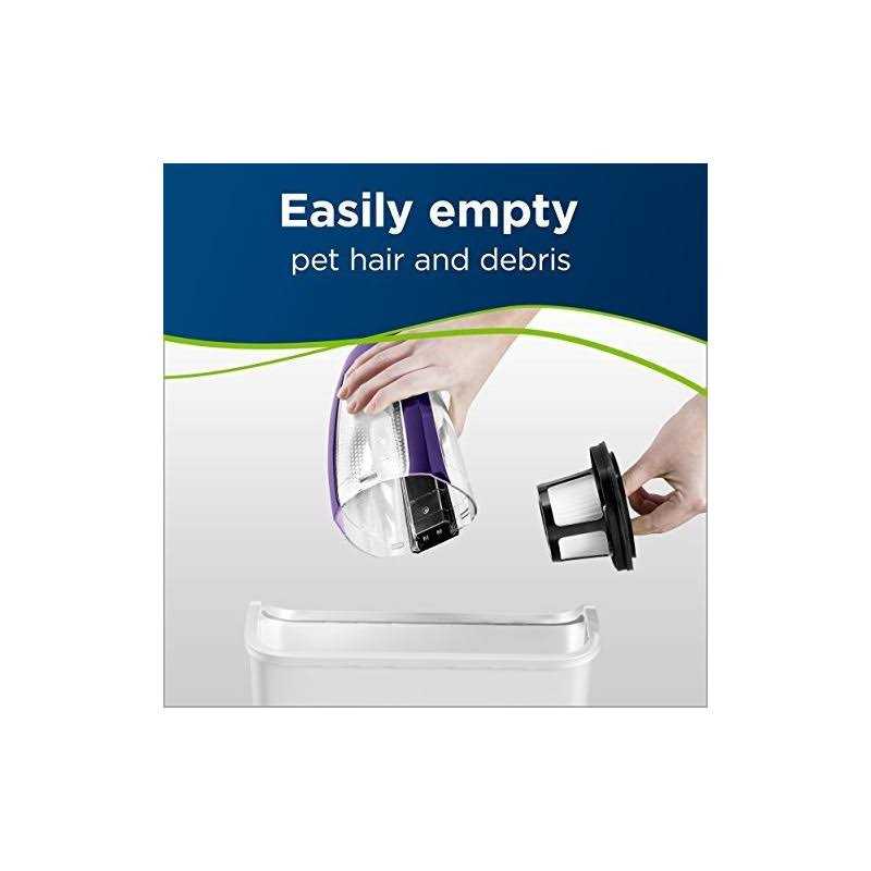 Bissell Pet Hair Eraser Lithium Ion Cordless Hand Vacuum - Image 3