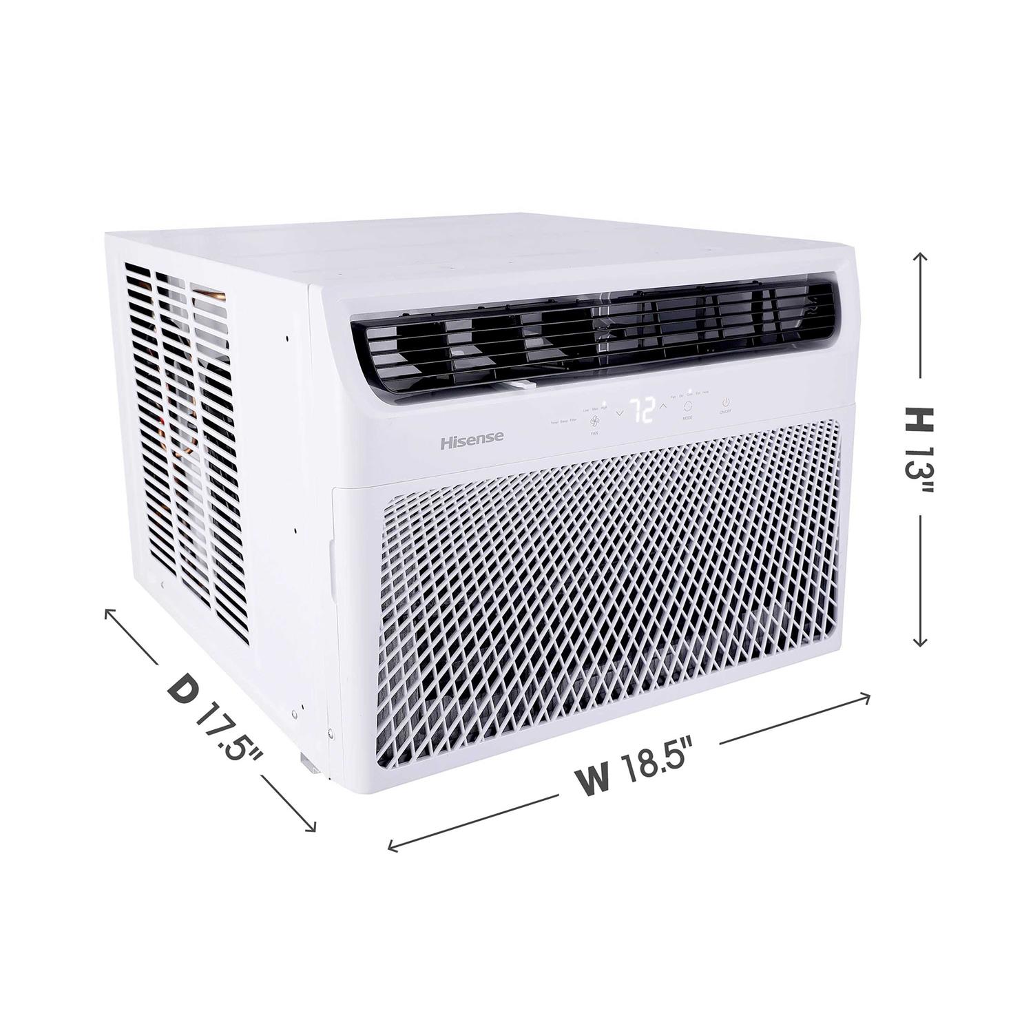 Hisense 350-sq ft Window Air Conditioner with Heater with Remote AW0822DR1W - Image 2