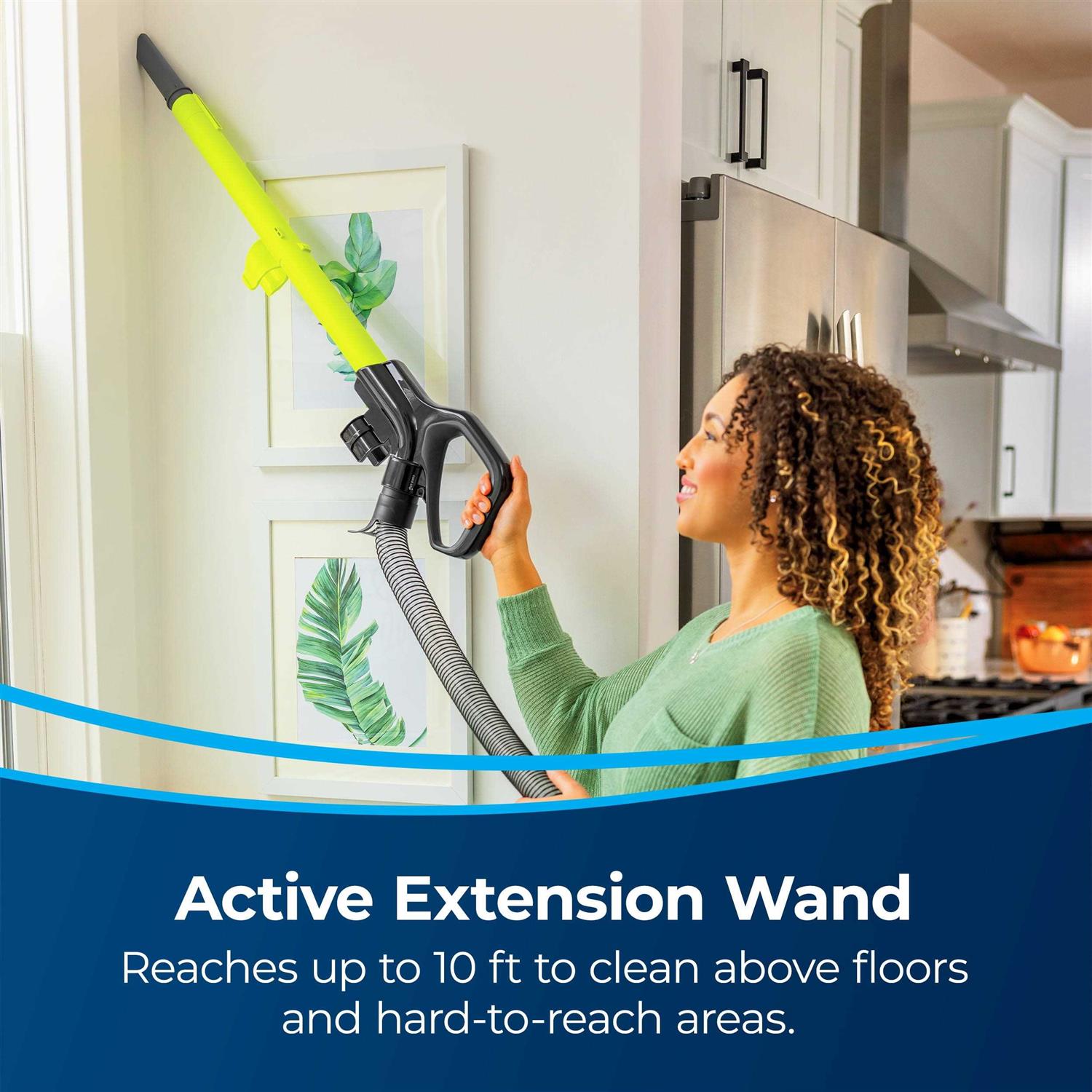 Bissell PowerForce Helix Rewind Pet Deluxe Upright Vacuum with Live Wand 3335 - Image 5