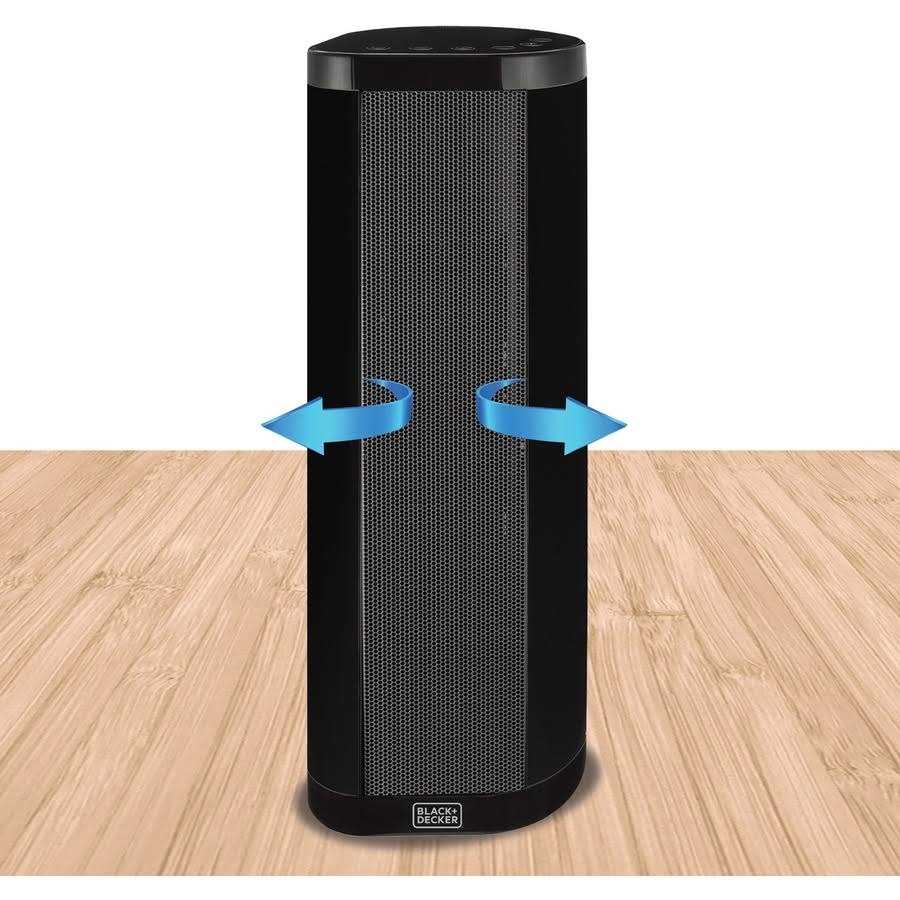 Black & Decker BLACK+DECKER Ceramic Tower Heater with Remote - Image 4