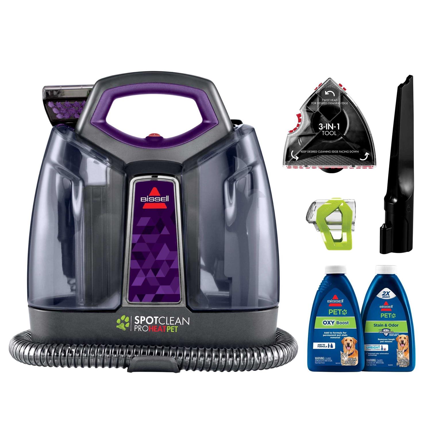 Bissell SpotClean ProHeat Pet Portable Carpet Cleaner 2513w - Image 3