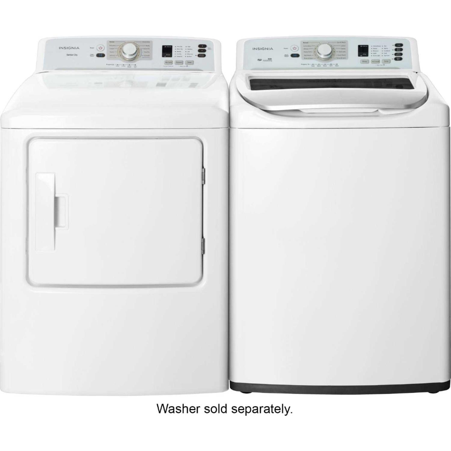 Insignia 6.7 Cu. Ft. Gas Dryer - Image 4