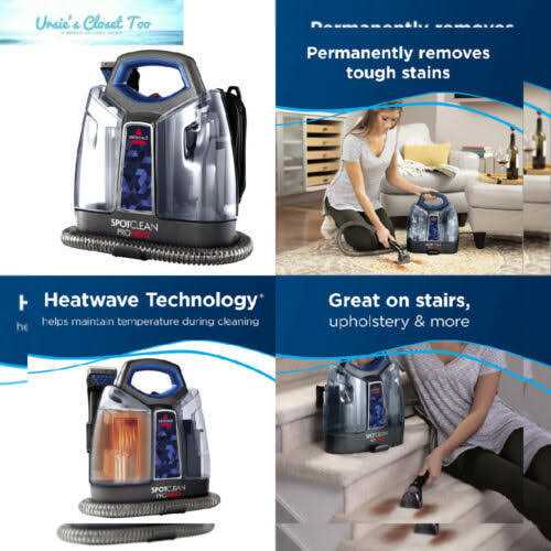 Bissell SpotClean Proheat Portable Spot Stain Carpet Cleaner - Image 4