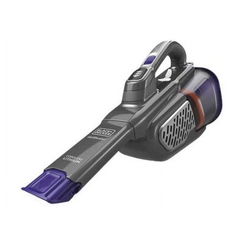 Black+decker 20V MAX* dustbuster AdvancedClean+ Handheld Pet Vacuum With Base Charger and Extra Filter - Image 4