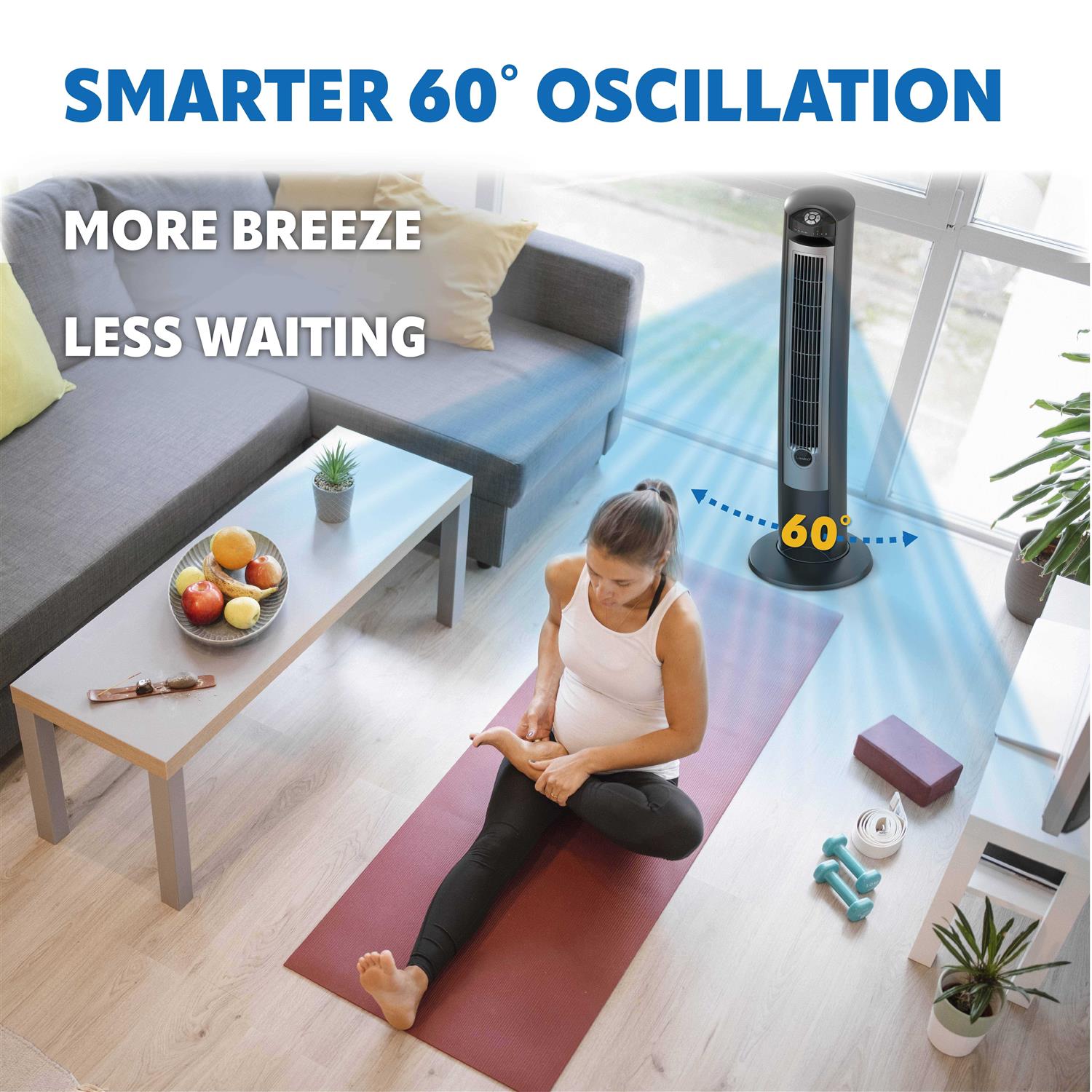 Lasko Wind Curve Tower Fan - Image 4