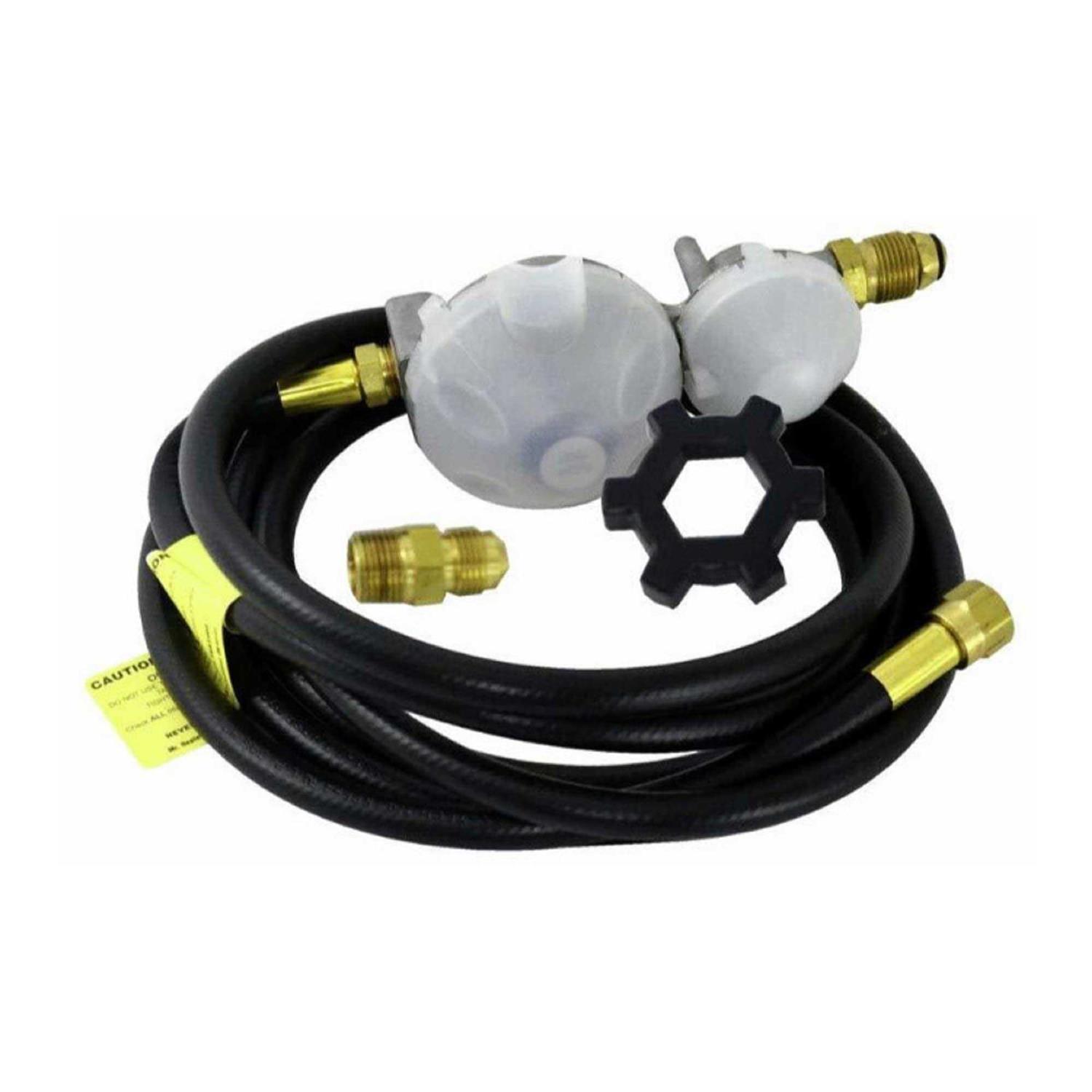 Mr. Heater 20K BTU Liquid Propane Blue Flame Heater with Blower & Regulator Hose - Image 2