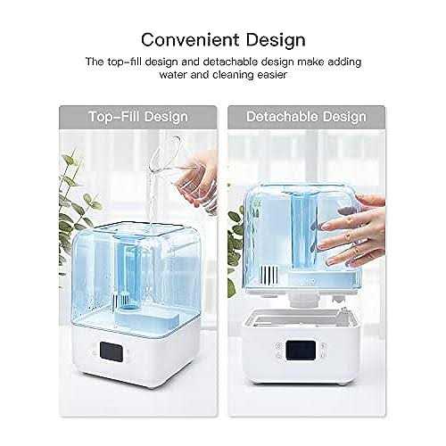 Humidifiers For Bedroom Morento 4.5L Top Fill Humidifiers For Large Room - Image 4