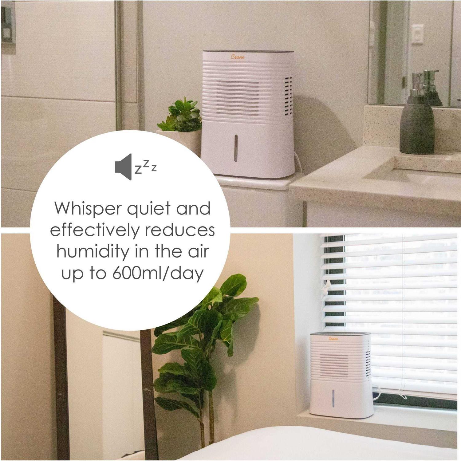 Crane Compact 4 Pint Dehumidifier - Image 4